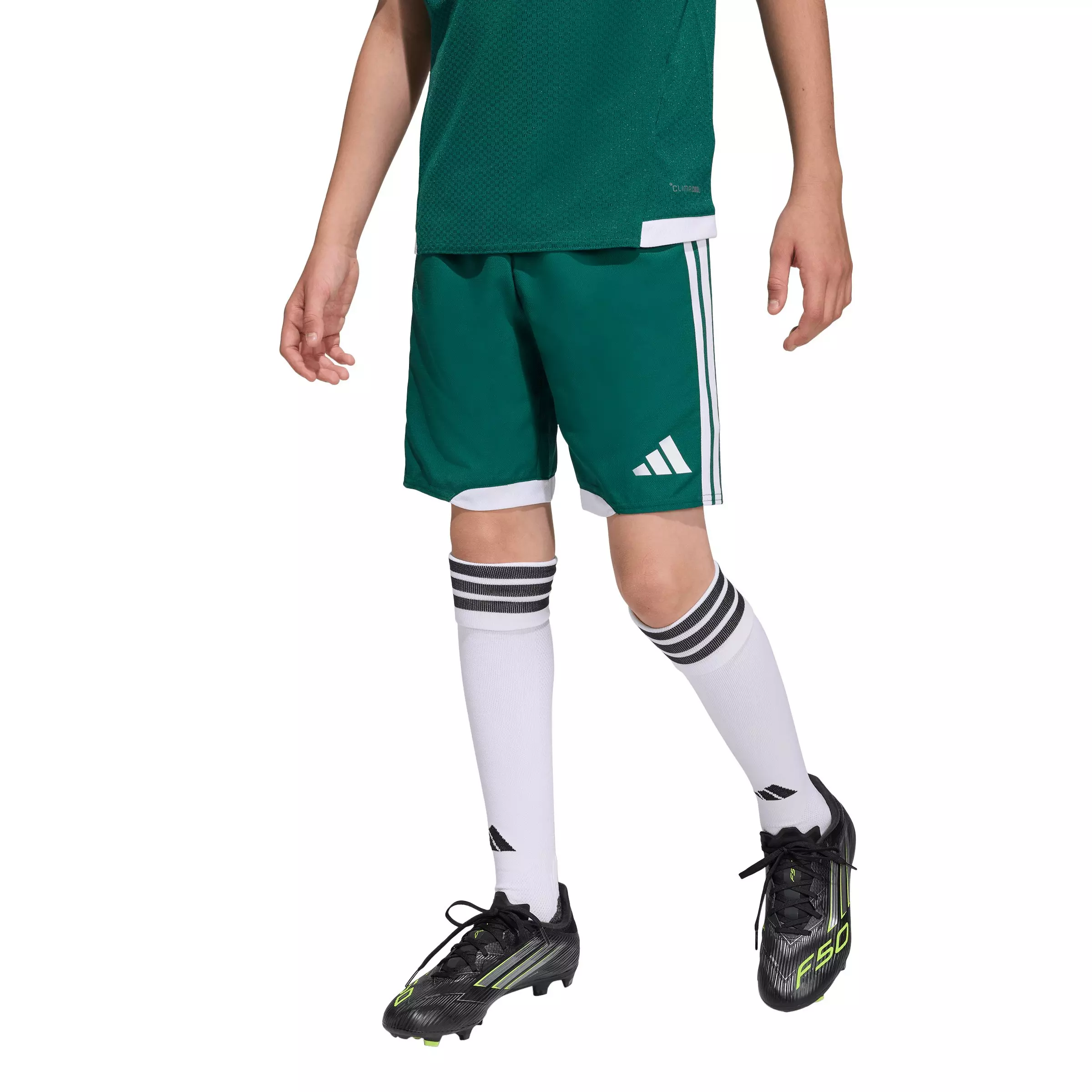 adidas Big Boys' Tiro 26 Competition Match Day Soccer Shorts - Green - GREEN