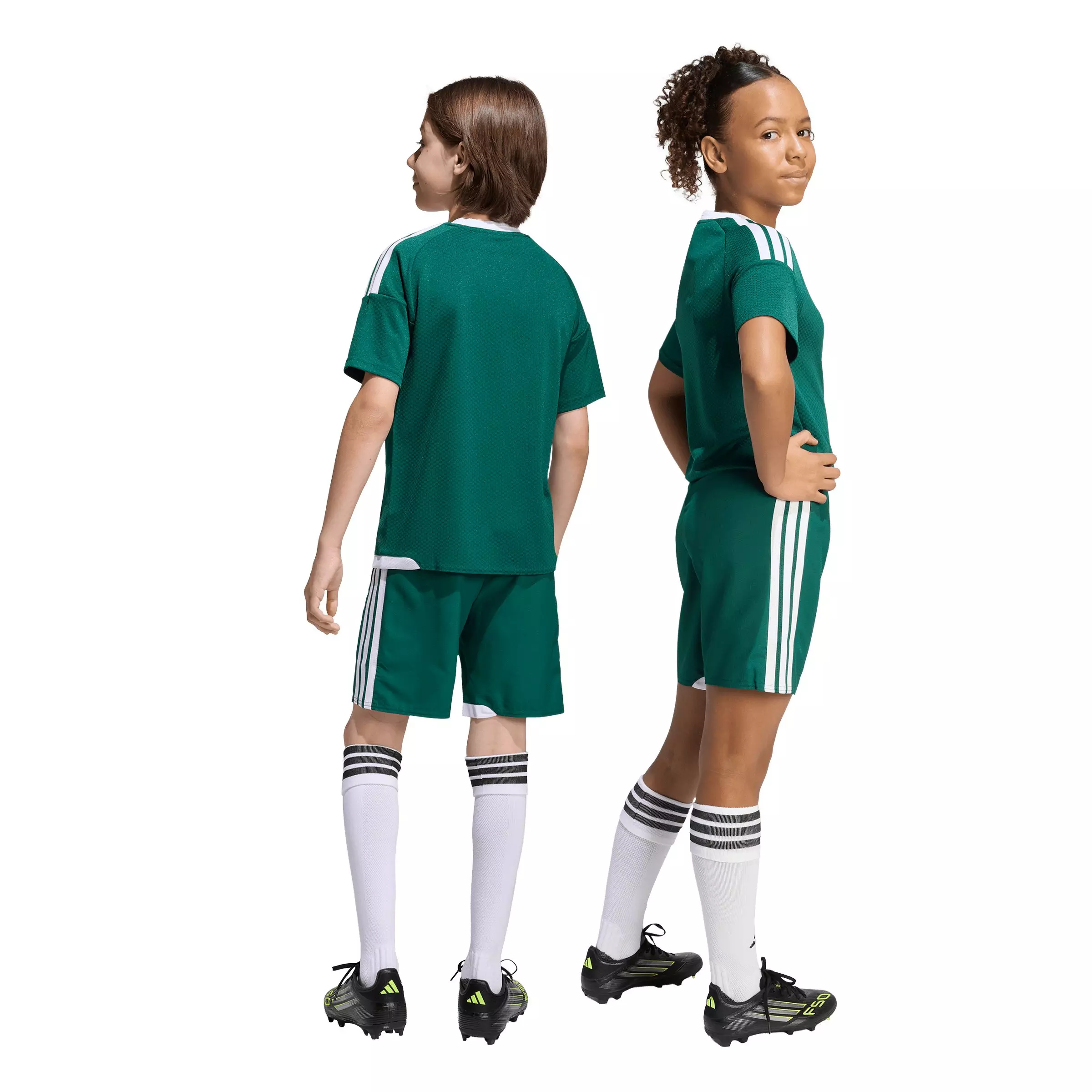 adidas Big Boys' Tiro 26 Competition Match Day Soccer Shorts - Green - GREEN