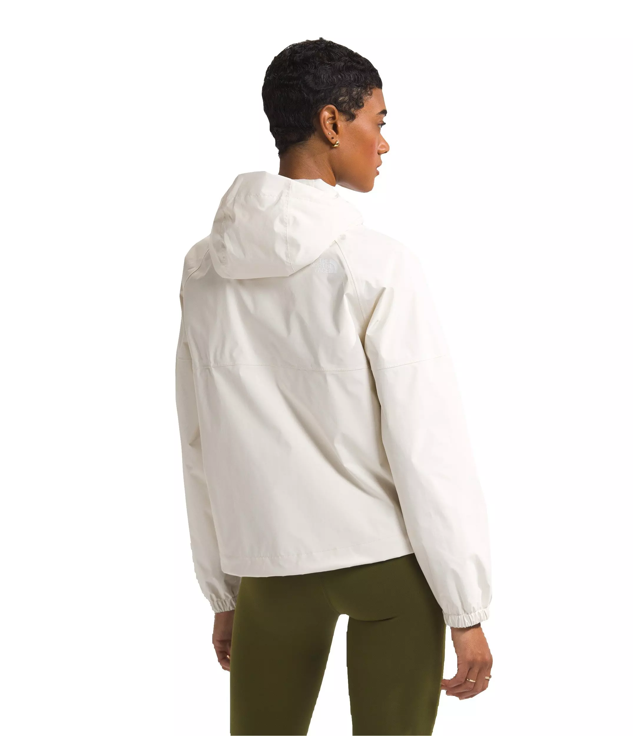 The North Face Women's Antora Rain Hooded Jacket - WHITE