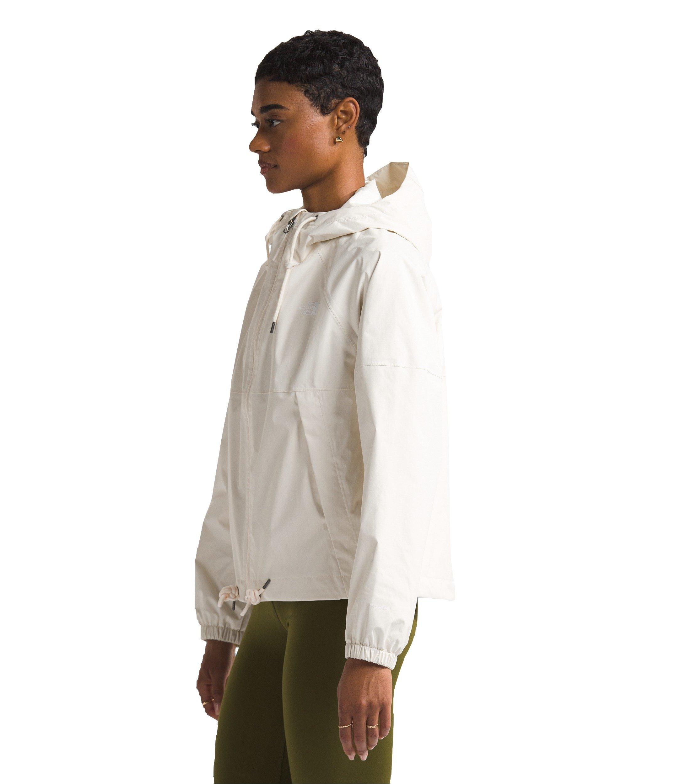 The North Face Women's Antora Rain Hooded Jacket - WHITE Thumbnail View 3