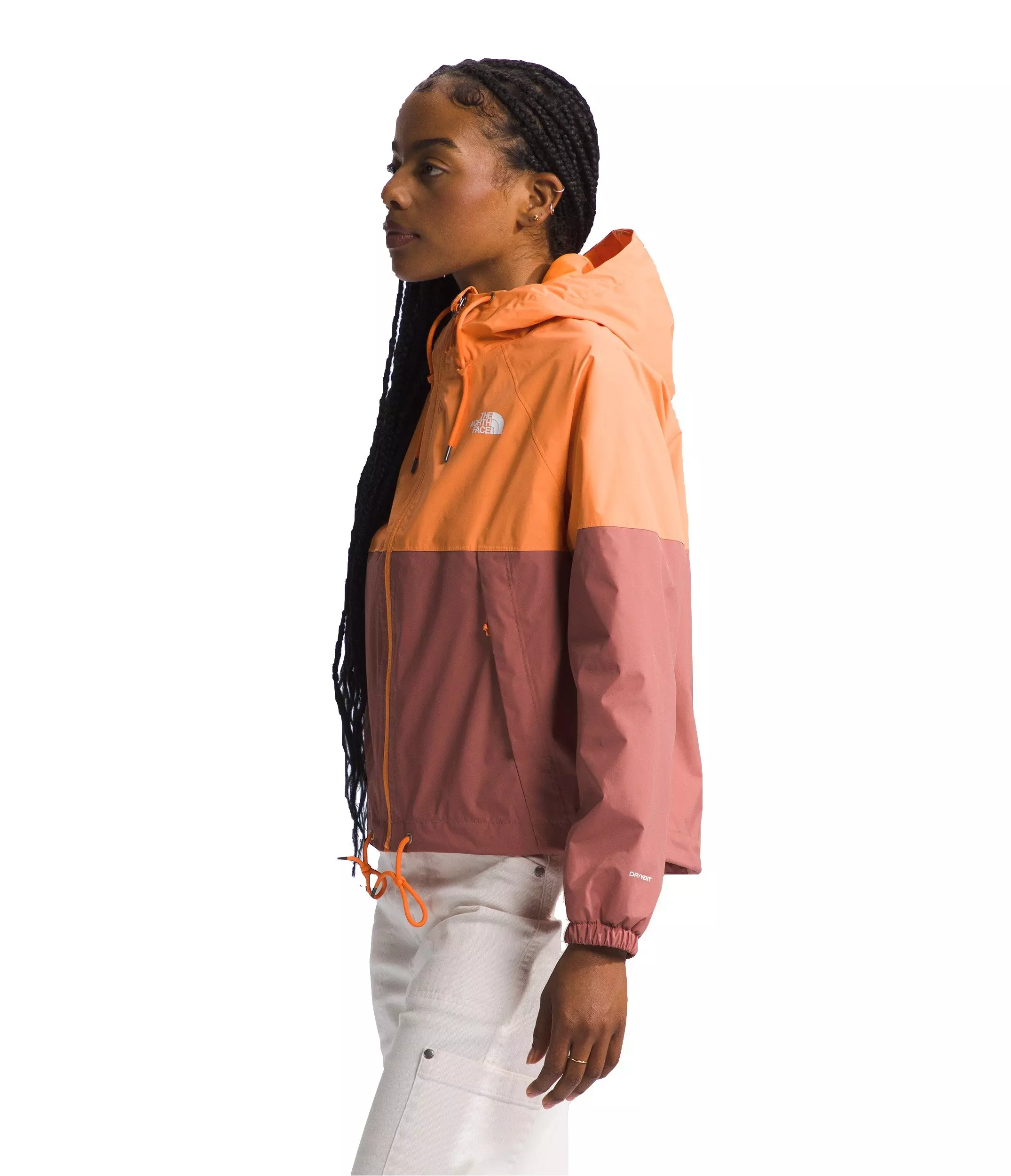 The North Face Women's Antora Rain Hooded Jacket - PEACH
