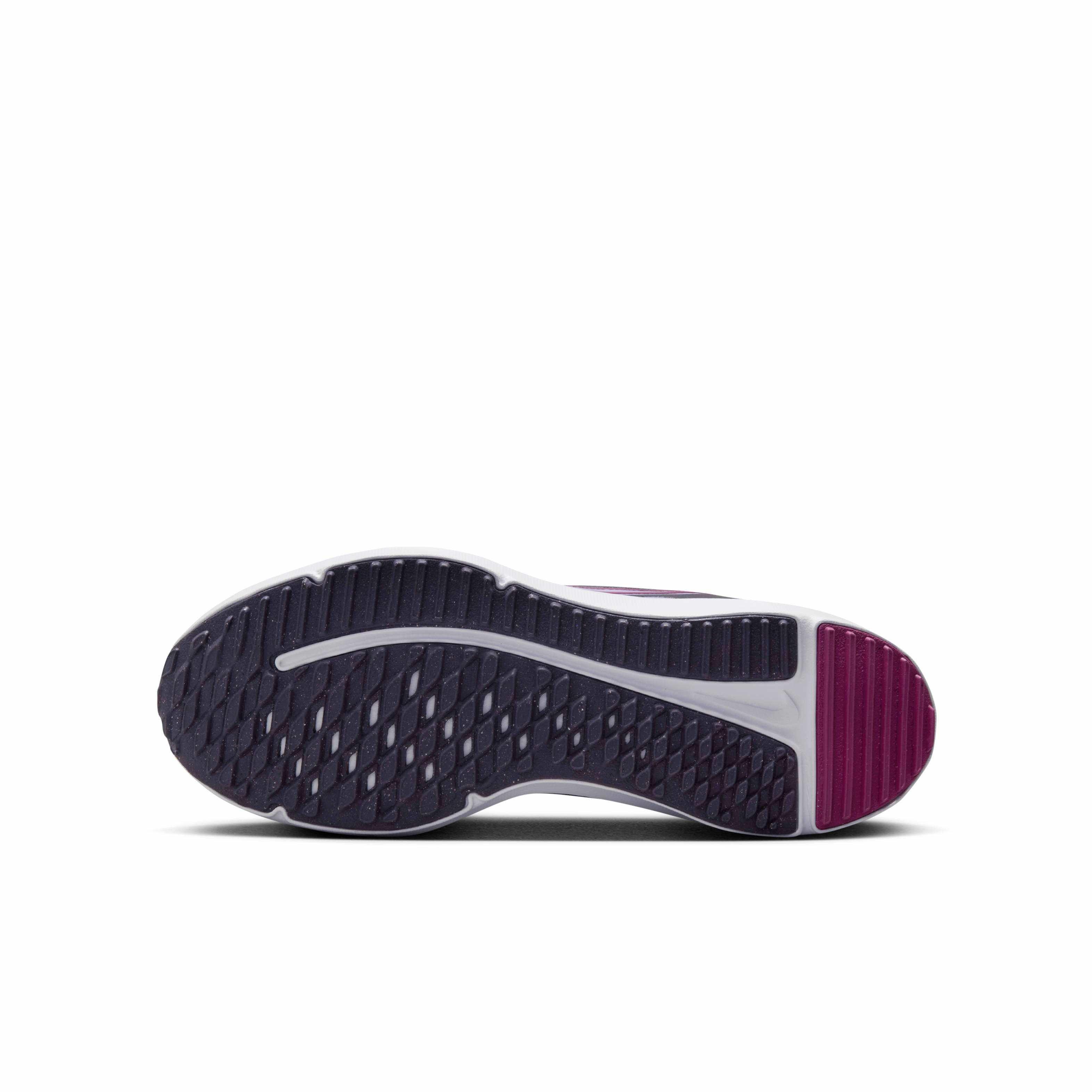 Nike Cosmic Runner Grade School Girls' "Dark Raisin/Hydrangeas/White/Hot Fuchsia" Shoe