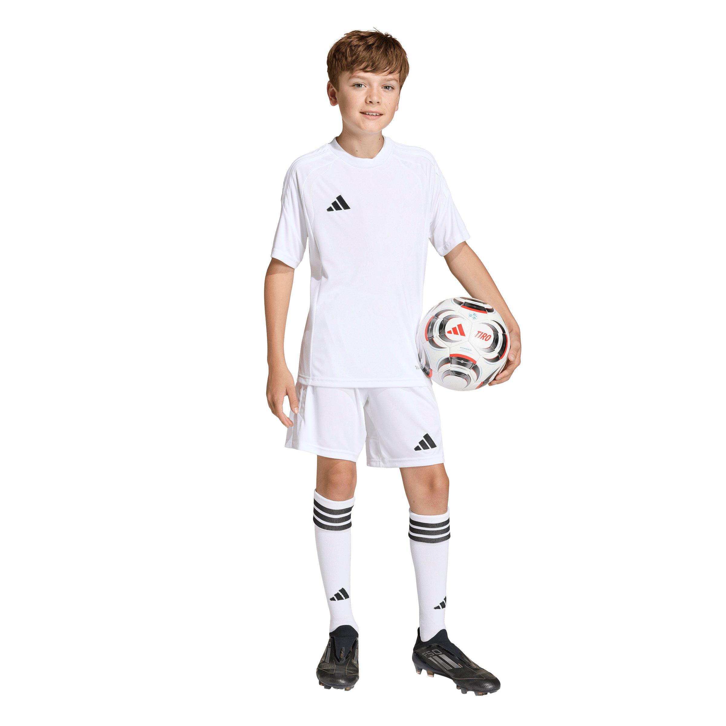 adidas Big Boys' Tiro26 Soccer League Jersey - White - WHITE Thumbnail View 5