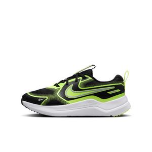 Nike Cosmic Runner "Black/Volt/Wolf Grey" Grade School Boys' Running Shoe