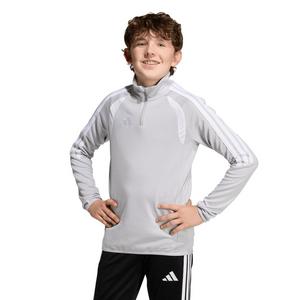 adidas Big Boys' Tiro 26 League Soccer Training Top - Light Grey/White - LT GREY/WHITE
