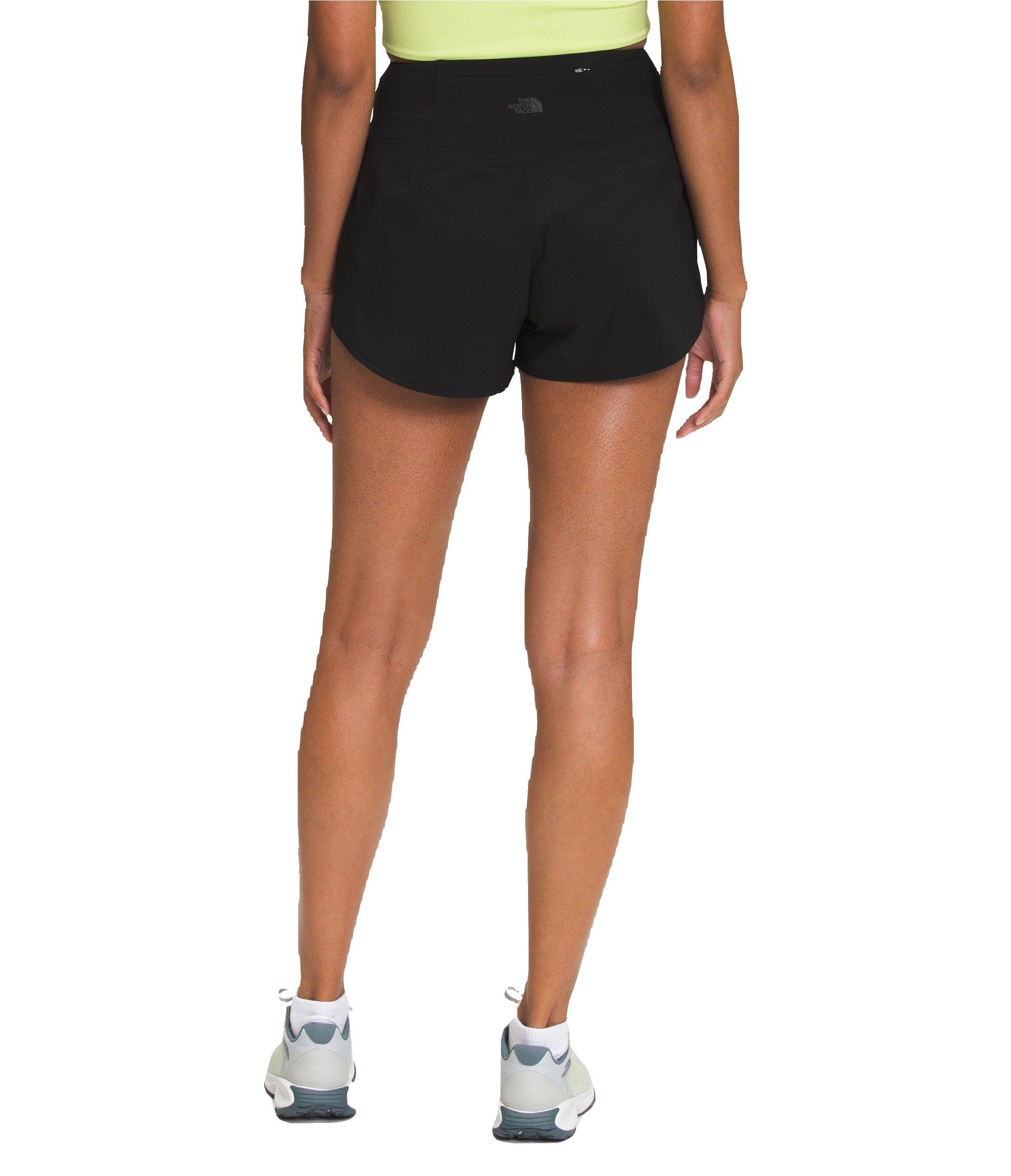 The North Face Women's Arque 3" Shorts - Black - BLACK Thumbnail View 2
