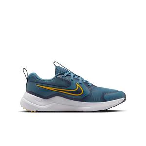 Nike Cosmic Runner "Smokey Blue/Thunder Blue/White/University Gold" Grade School Boys' Running Shoe