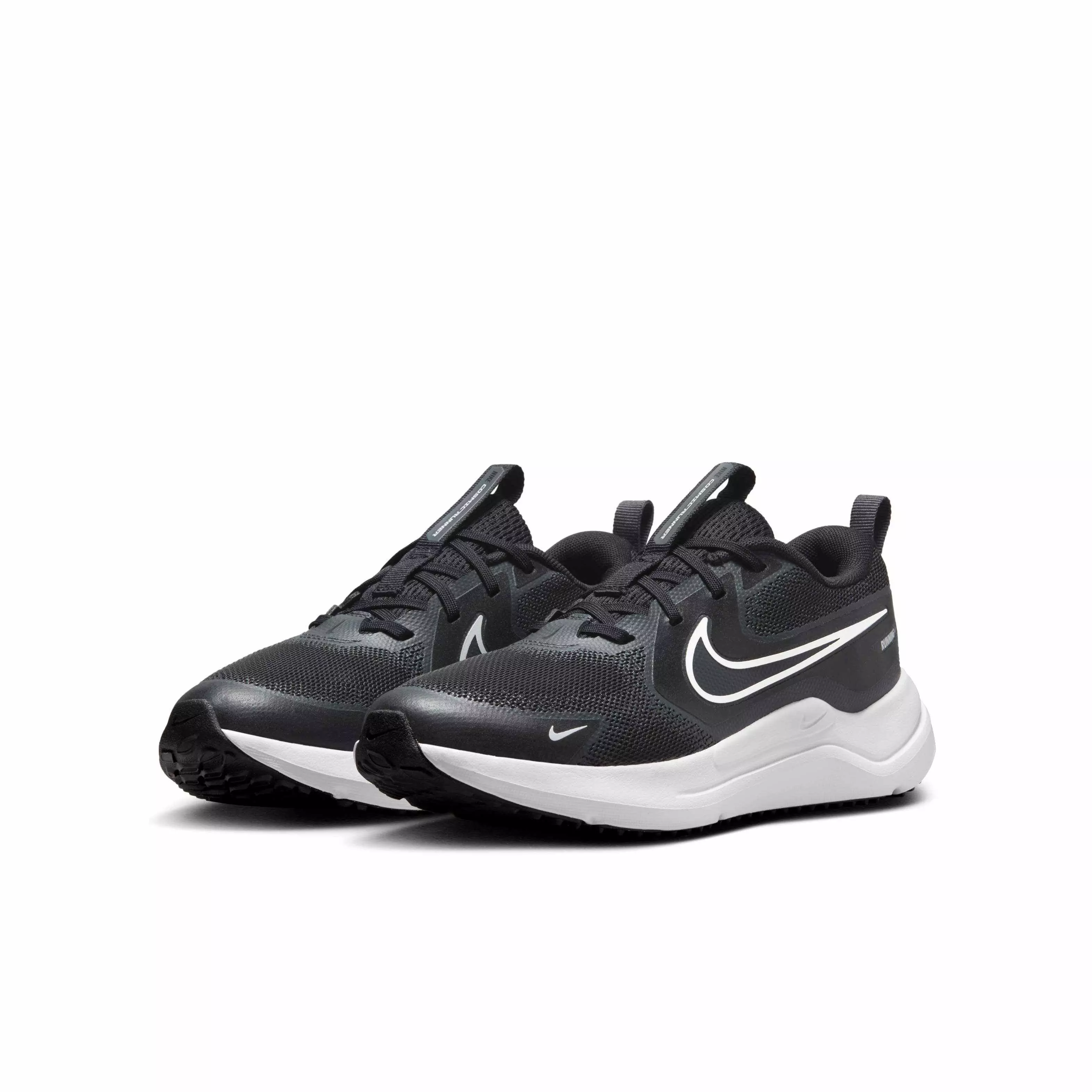 Nike Cosmic Runner "Black/Anthracite/White" Grade School Boys' Running Shoe - BLACK/ANTHRACITE/WHITE