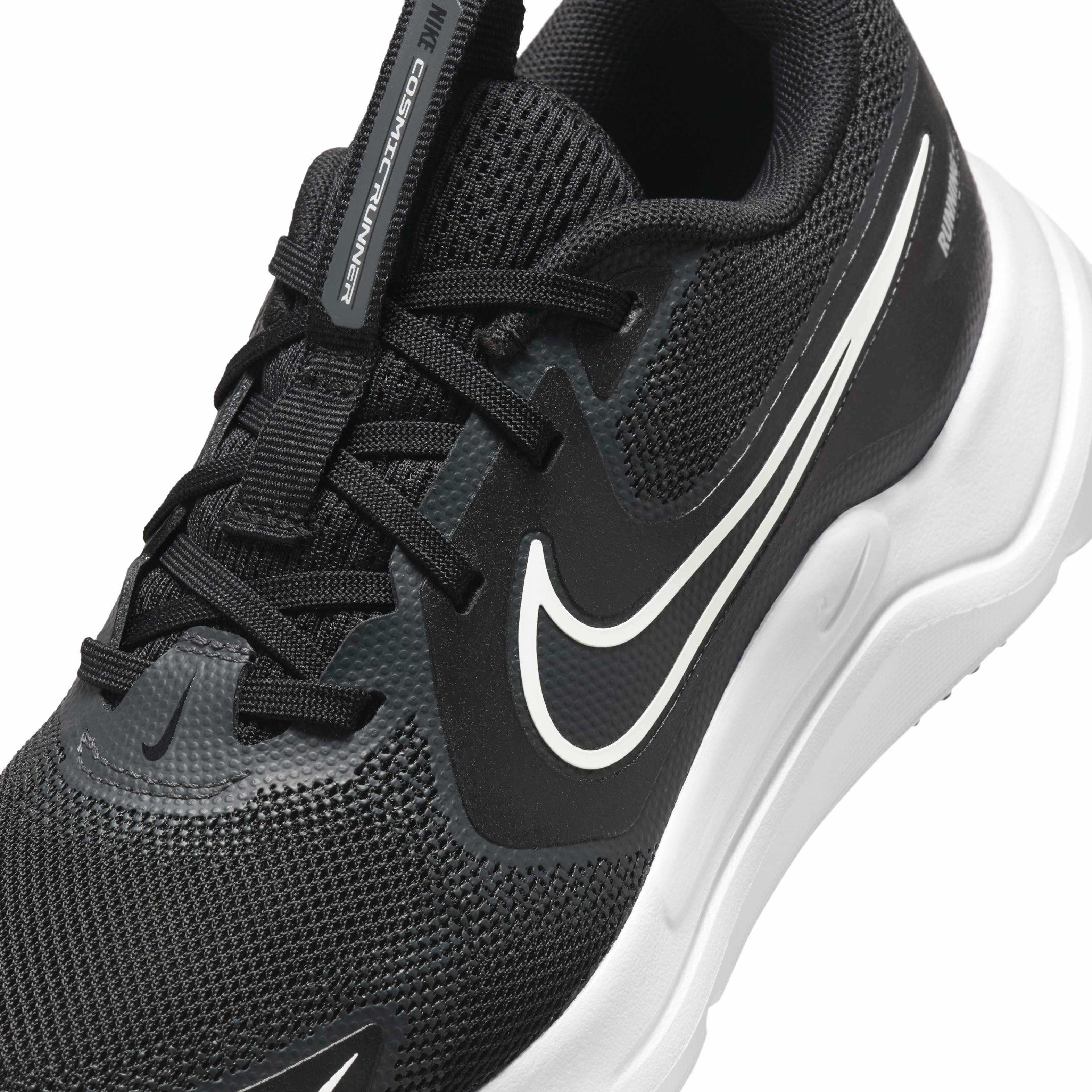 Nike Cosmic Runner Grade School Boys' "Black/Anthracite/White" Running Shoe