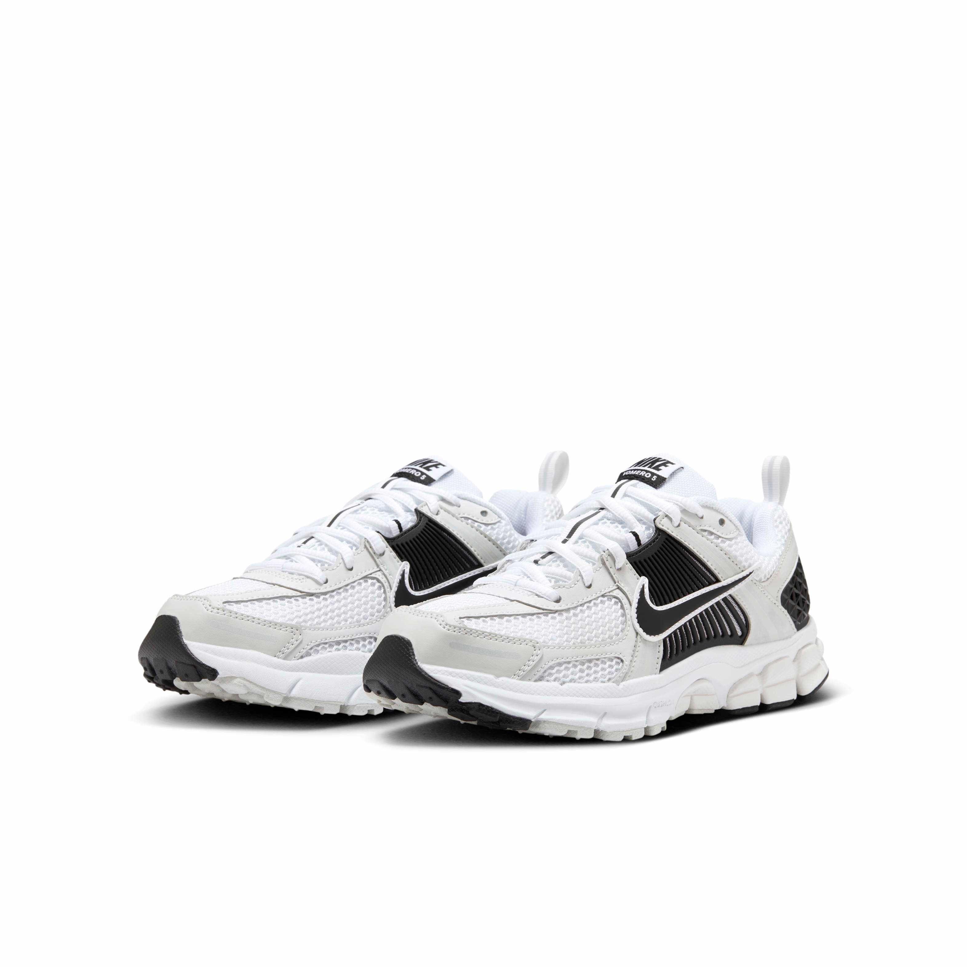 Nike Vomero 5 Grade School Boys' "White/Platinum Tint/Metallic Platinum/Black" Shoe
