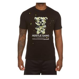 Hustle Gang Men's Abstract Art Short Sleeve T-Shirt