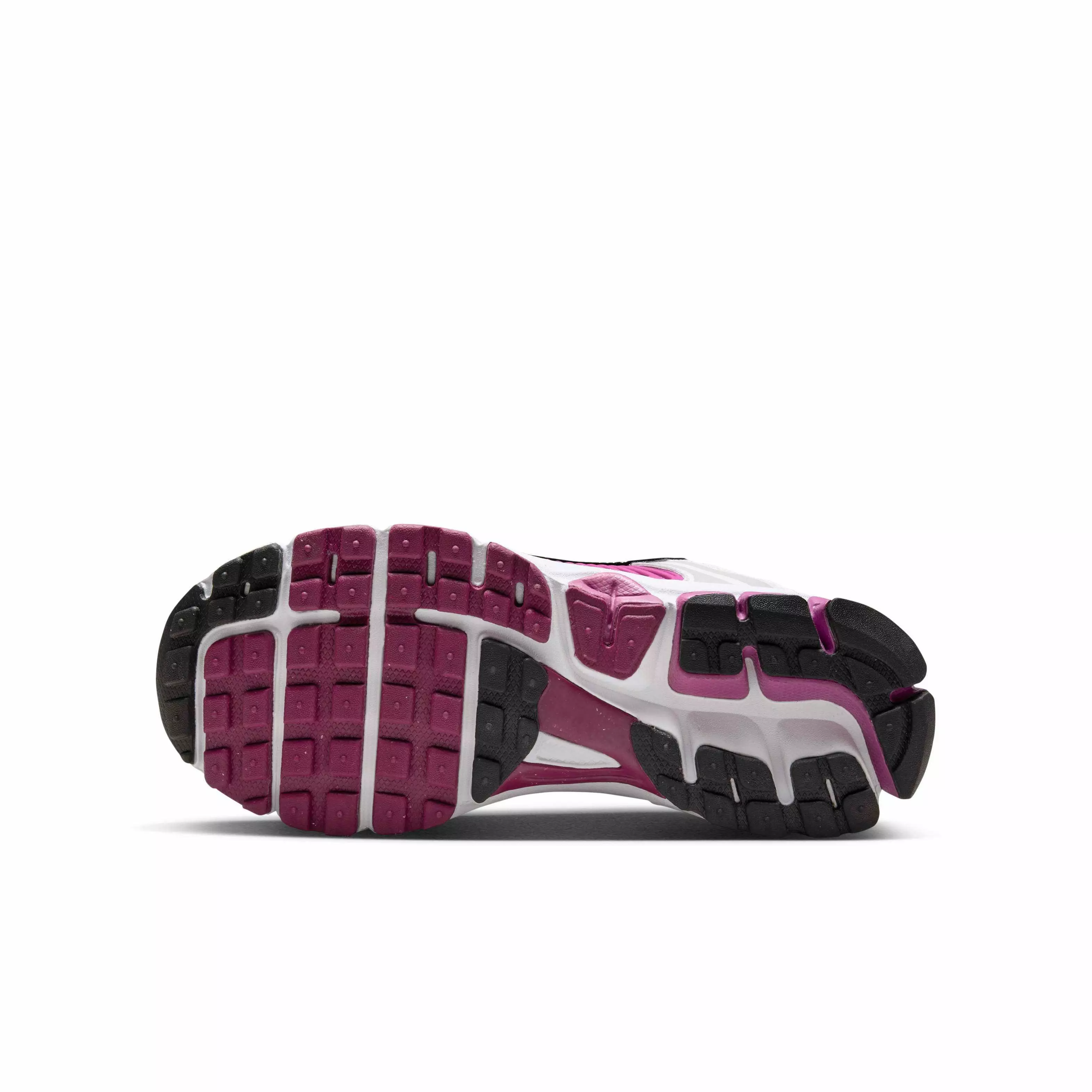 Nike Vomero 5 "White/Pure Platinum/Hot Fuchsia/Metallic Platinum" Grade School Girls' Shoe - WHITE/PLATINUM/FUCHSIA/PLATINUM