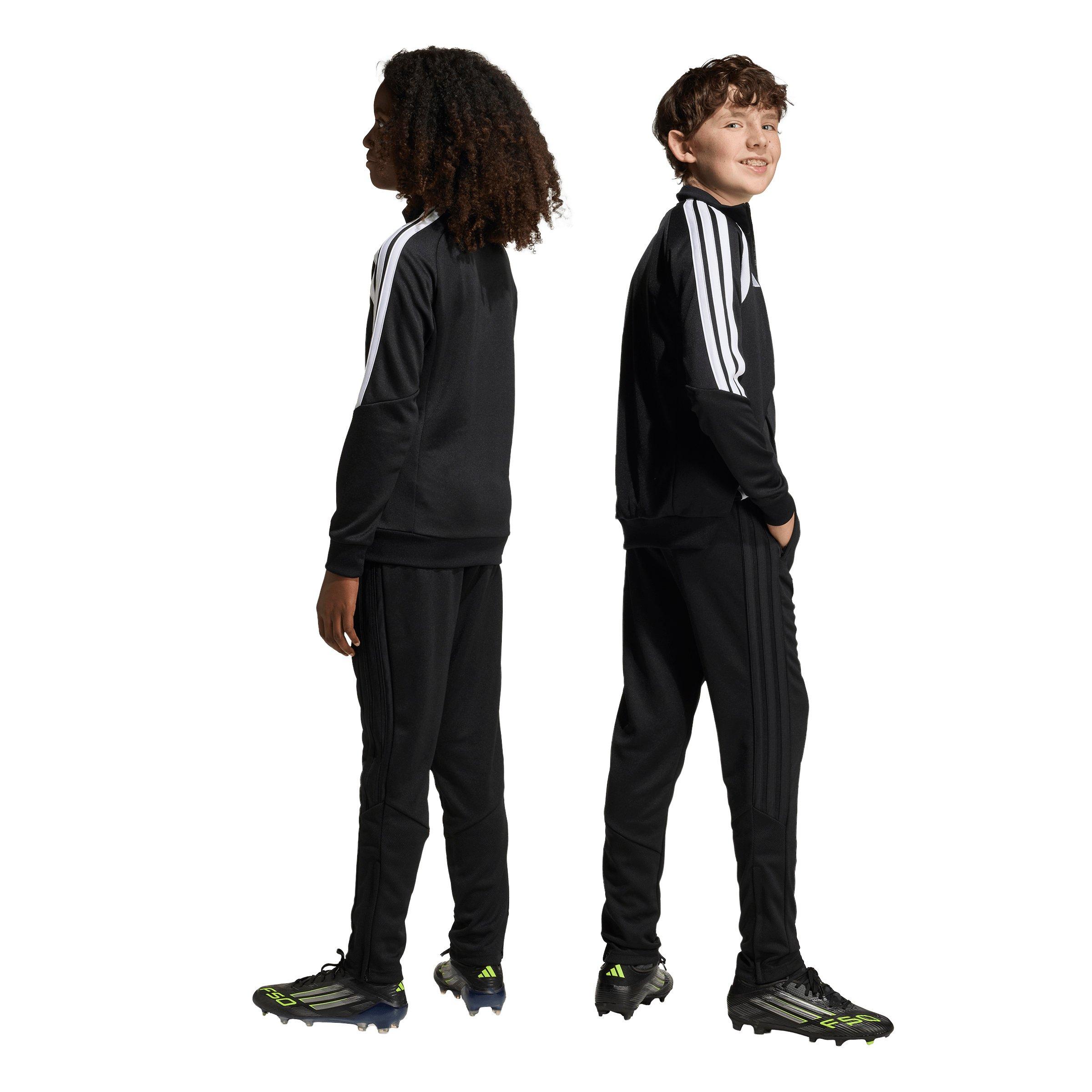 adidas Big Boys' Tiro 26 League Soocer Training Pants - Black/Black - BLACK/BLACK Thumbnail View 6