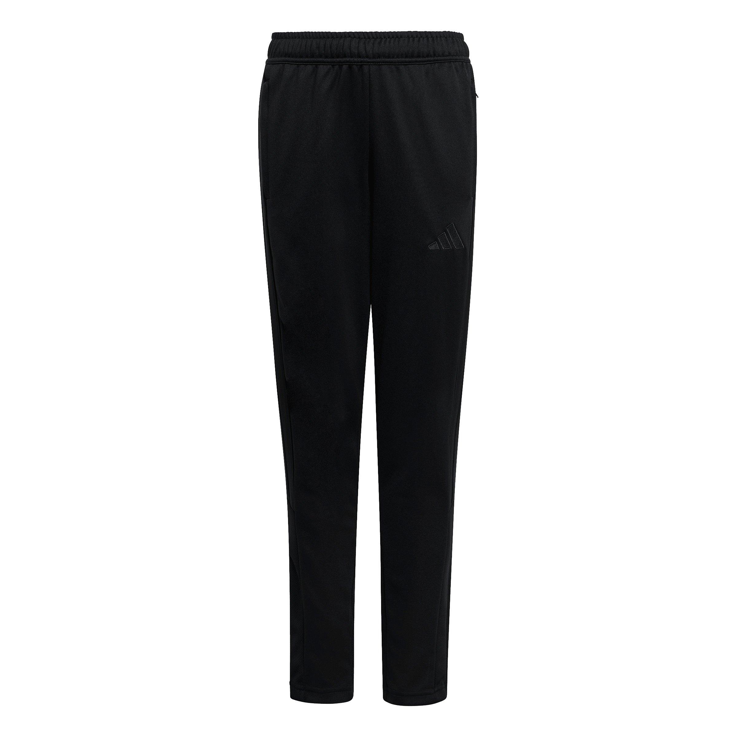 adidas Big Boys' Tiro 26 League Soocer Training Pants - Black/Black - BLACK/BLACK Thumbnail View 8