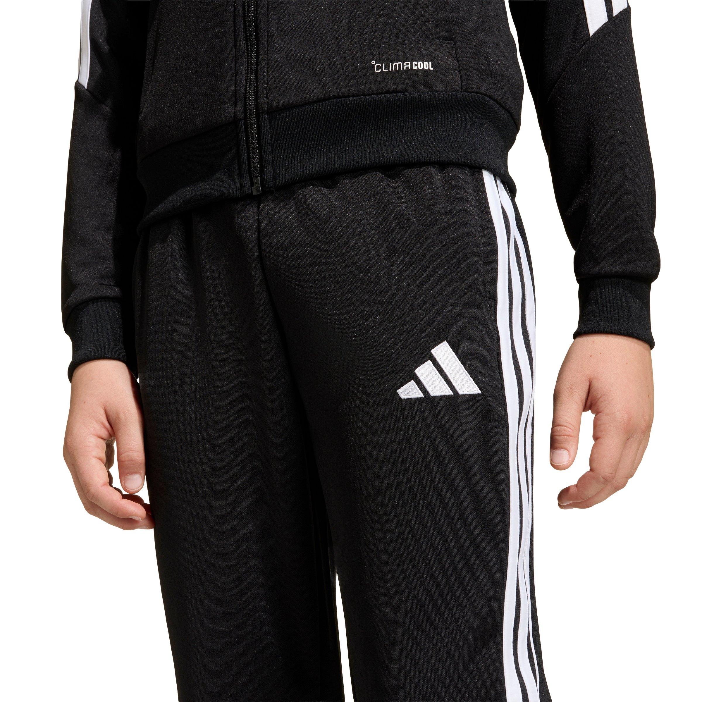 adidas Big Boys' Tiro 26 League Soocer Training Pants - Black/White - BLACK/WHITE Thumbnail View 3
