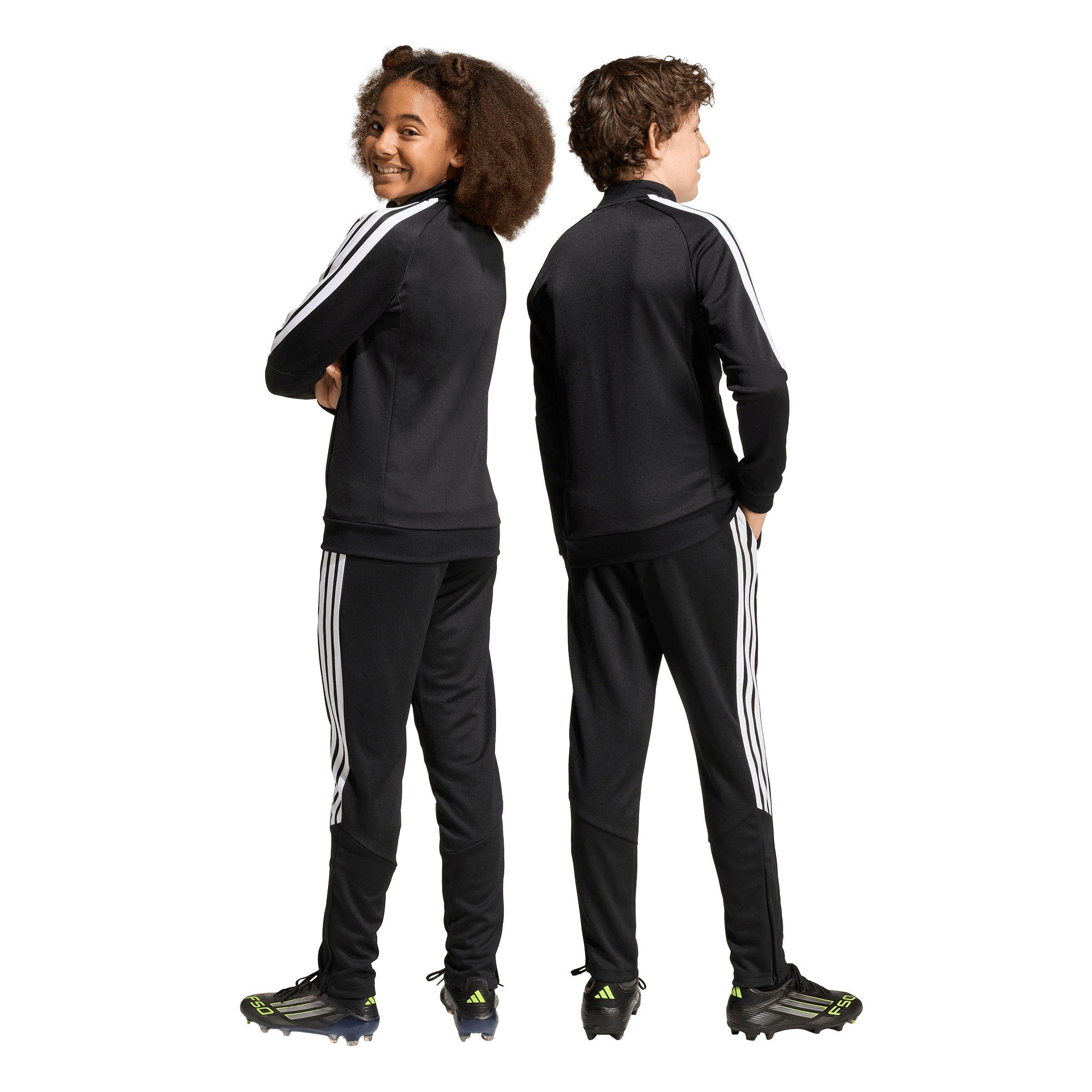 adidas Big Boys' Tiro 26 League Soocer Training Pants - Black/White - BLACK/WHITE Thumbnail View 6