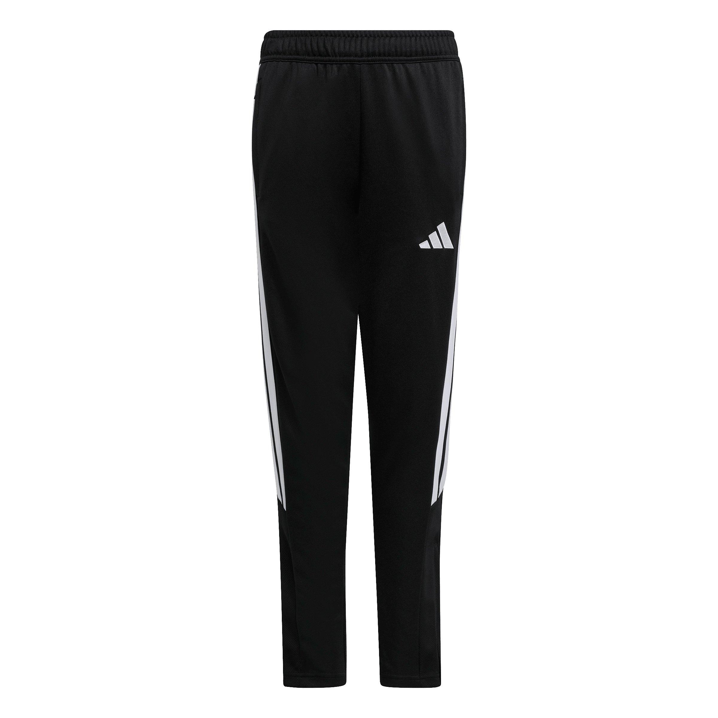 adidas Big Boys' Tiro 26 League Soocer Training Pants - Black/White - BLACK/WHITE Thumbnail View 8