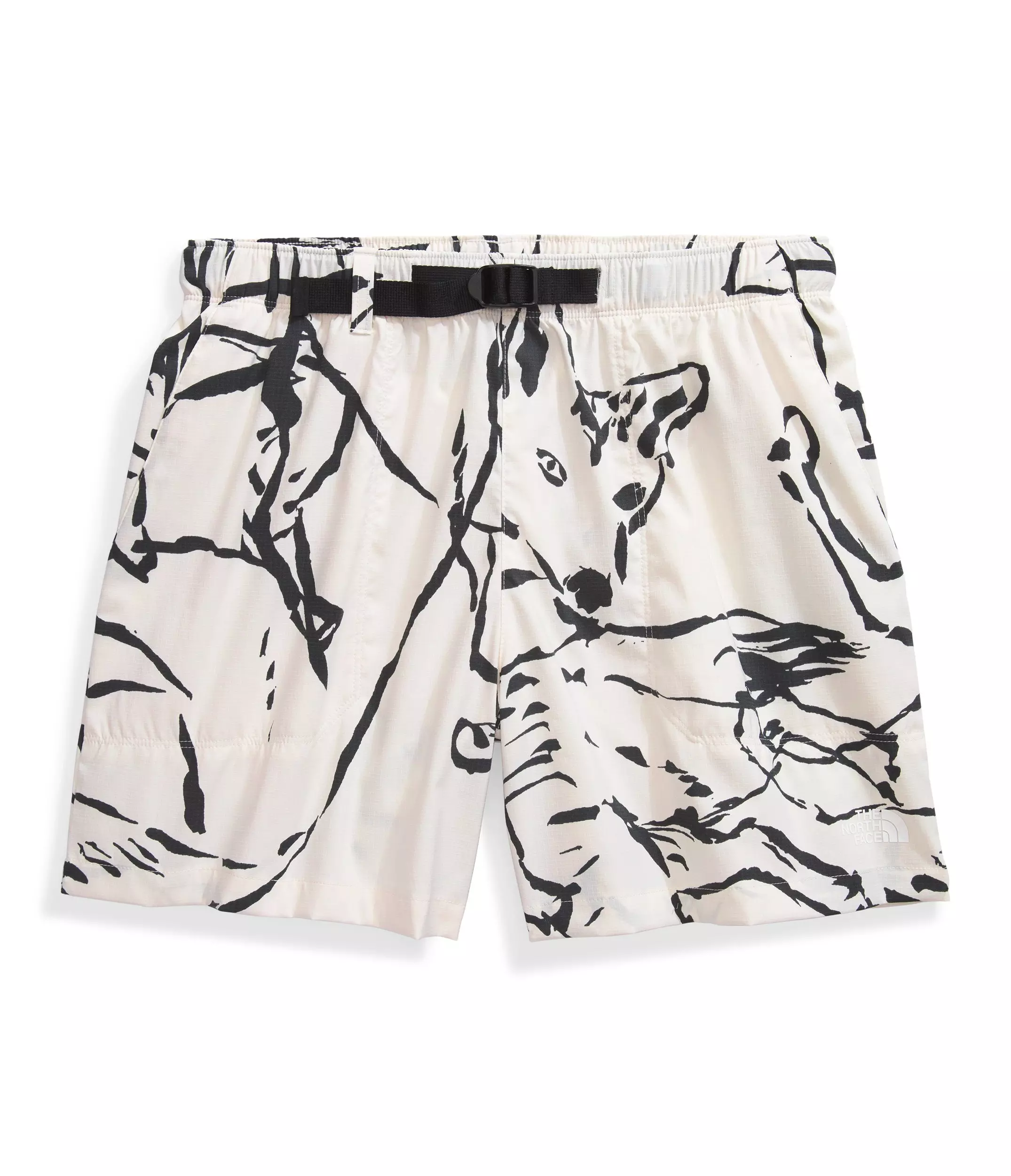 The North Face Women's Class V Pathfinder Belted Shorts - WHITE