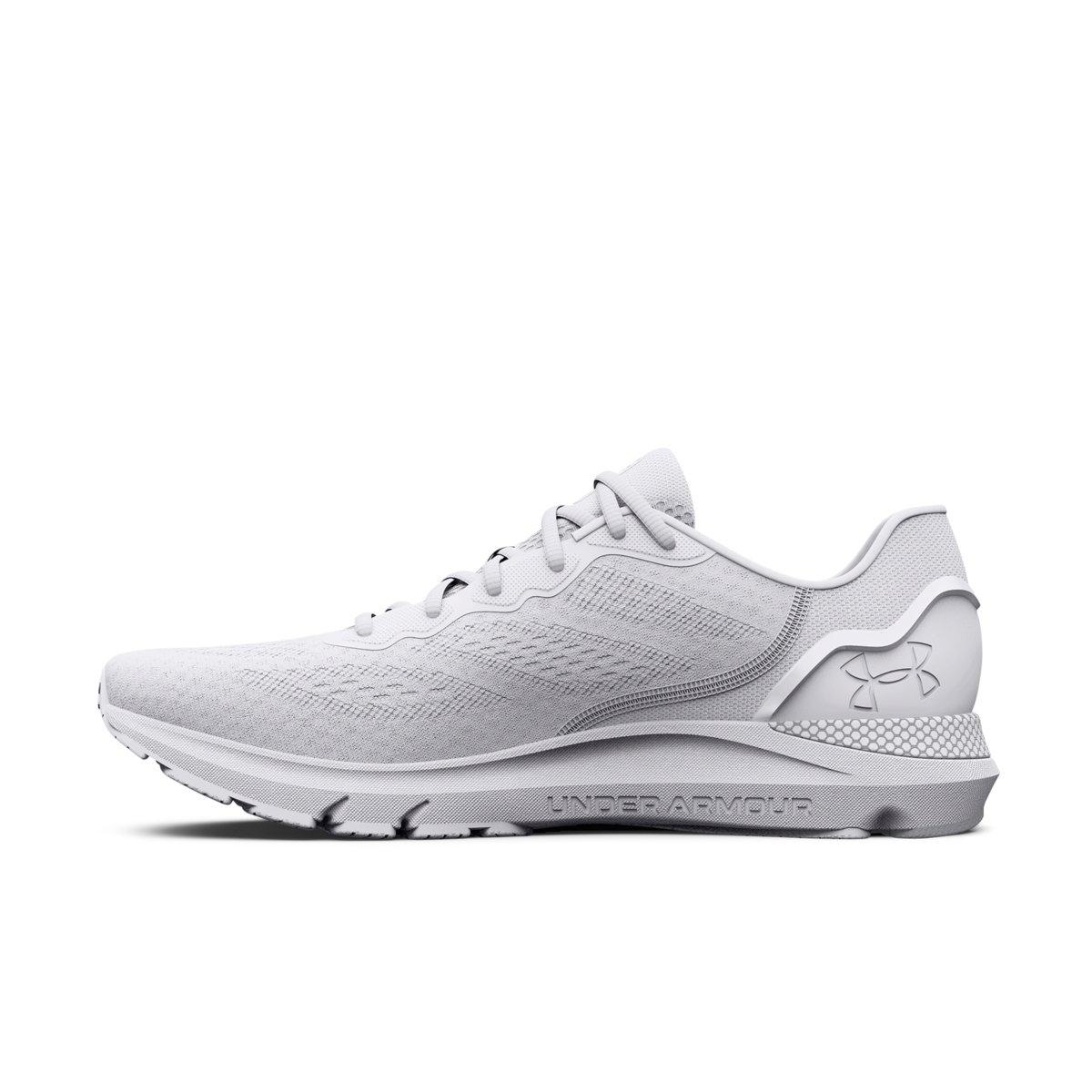 Under Armour HOVR Sonic 6 "White/Metallic Silver" Men's Running Shoe - WHITE/SILVER Thumbnail View 2