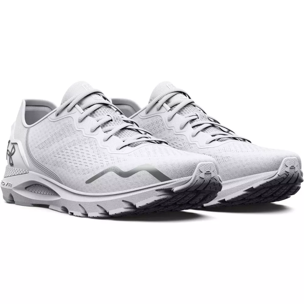 Under Armour HOVR Sonic 6 "White/Metallic Silver" Men's Running Shoe - WHITE/SILVER