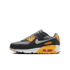 Nike Air Max 90 "Smoke Grey/Anthracite/White/Light Smoke Grey" Grade School Boys' Shoe