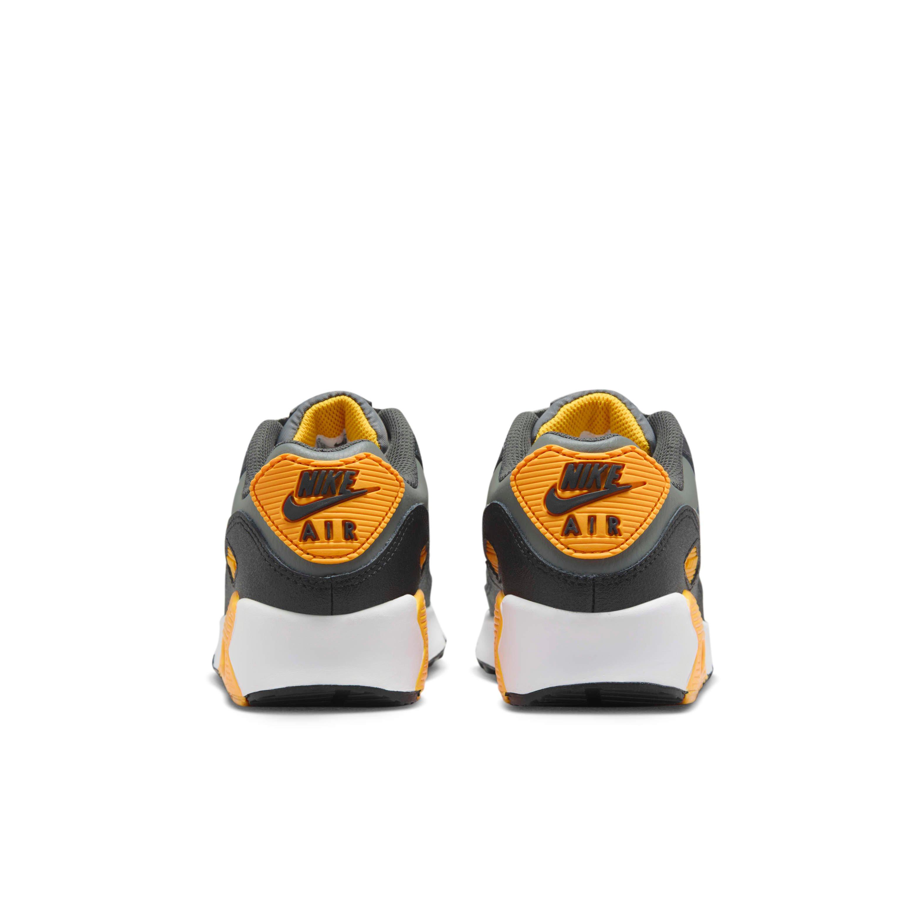 Nike Air Max 90 Grade School Boys' "Smoke Grey/Anthracite/White/Light Smoke Grey" Shoe