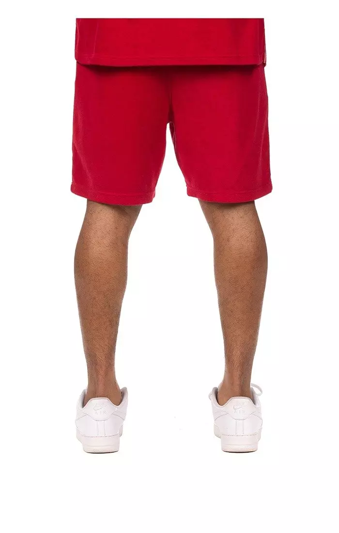 Hustle Gang Men's Habitat Shorts - Chili Pepper - CHILI PEPPER