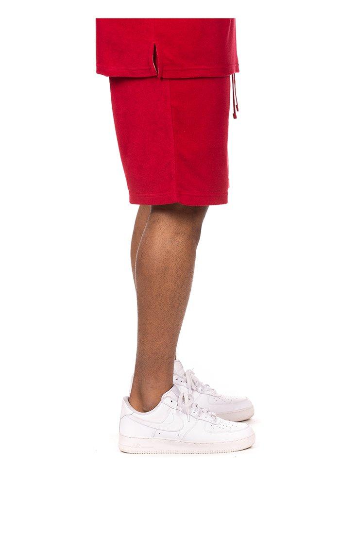 Hustle Gang Men's Habitat Shorts - Chili Pepper - CHILI PEPPER Thumbnail View 3