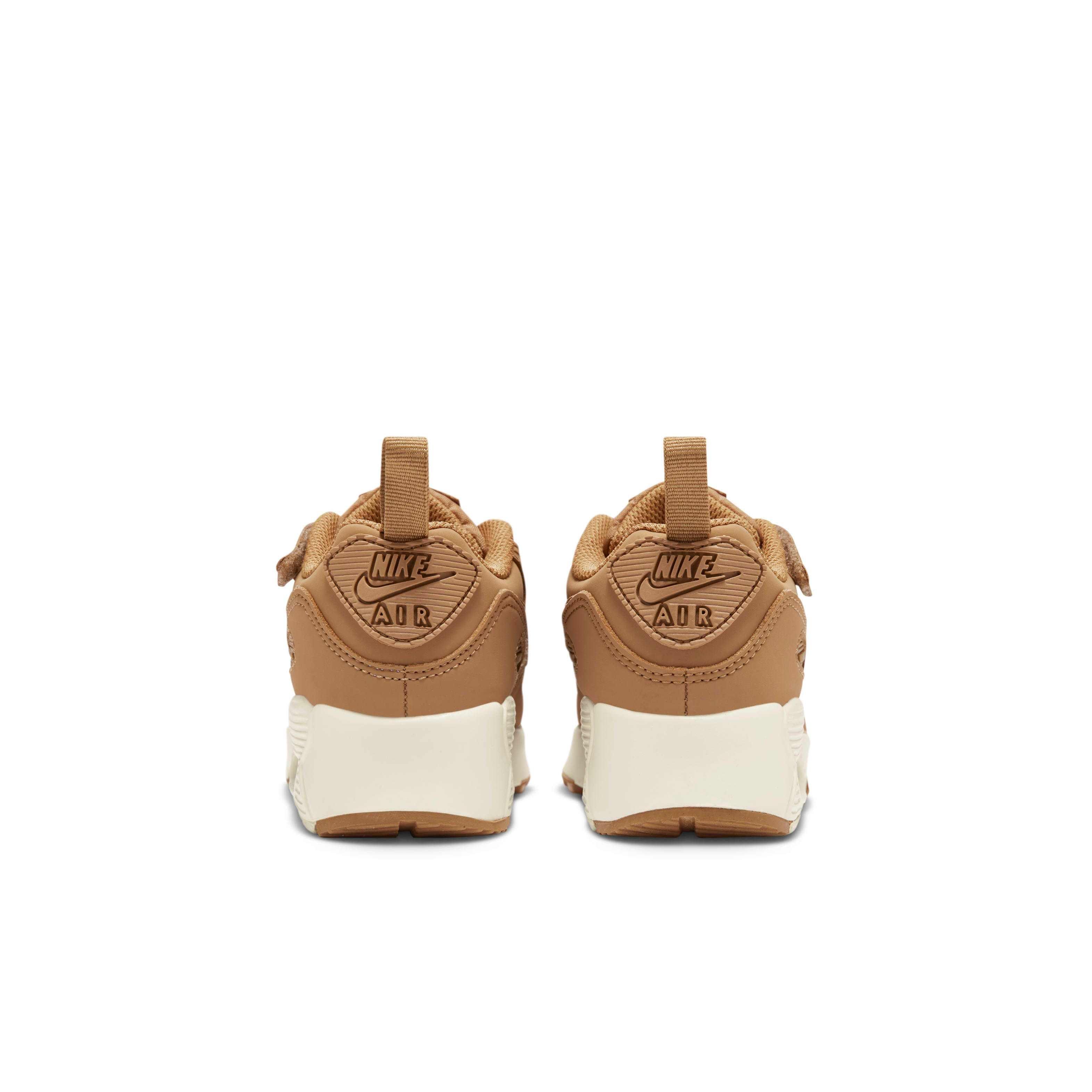 Nike Air Max 90 EasyOn "Flax/Sail/Flax" Preschool Boys' Shoe - FLAX/SAIL/FLAX Thumbnail View 5