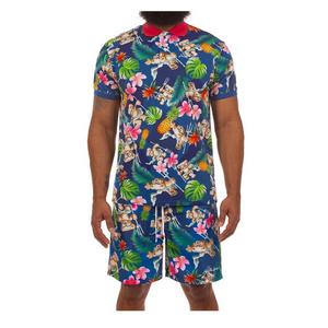 Hustle Gang Men's Davy Jones Polo - Blue