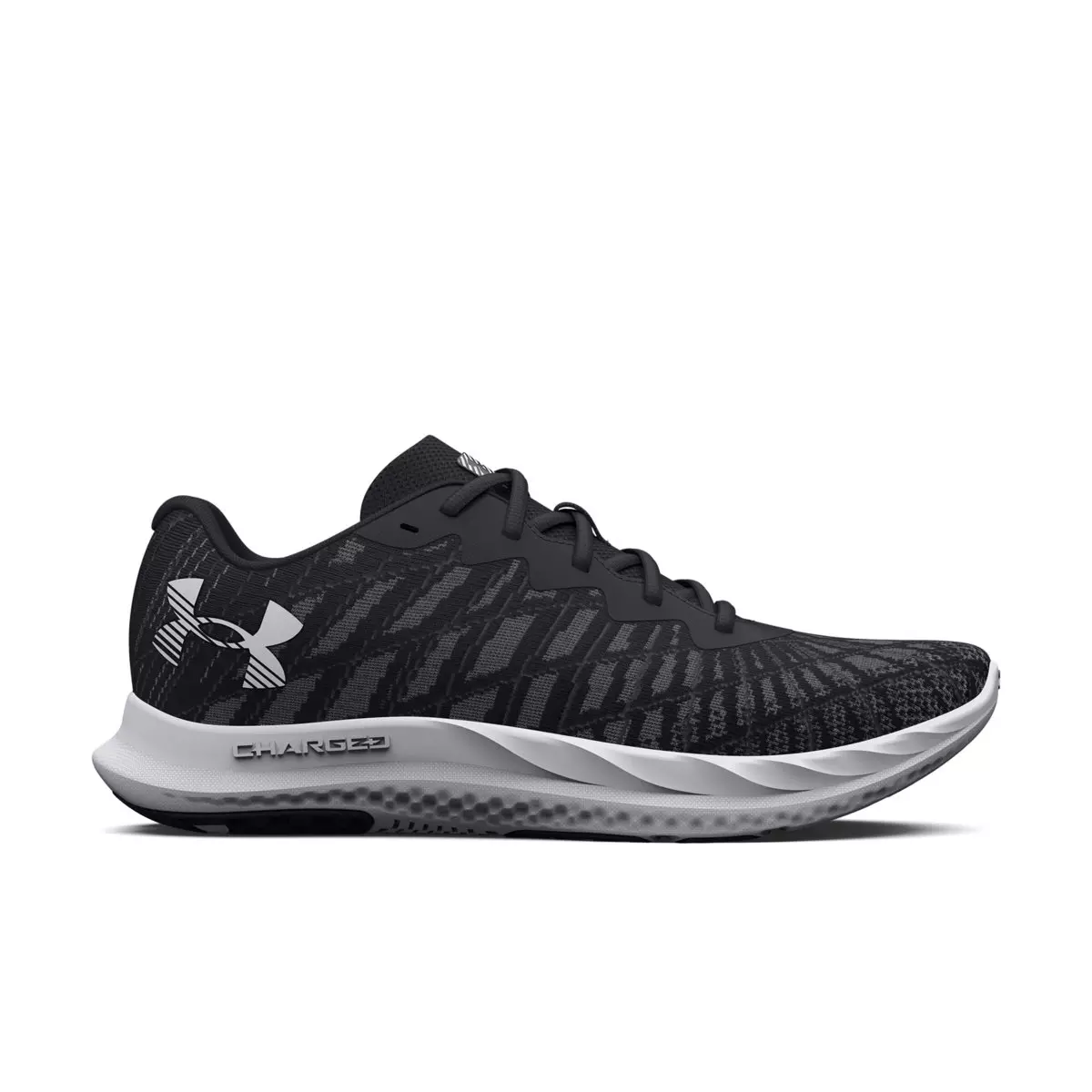 Under Armour Charged Breeze 2 "Black/Jet Grey" Men's Running Shoe - BLACK/GREY