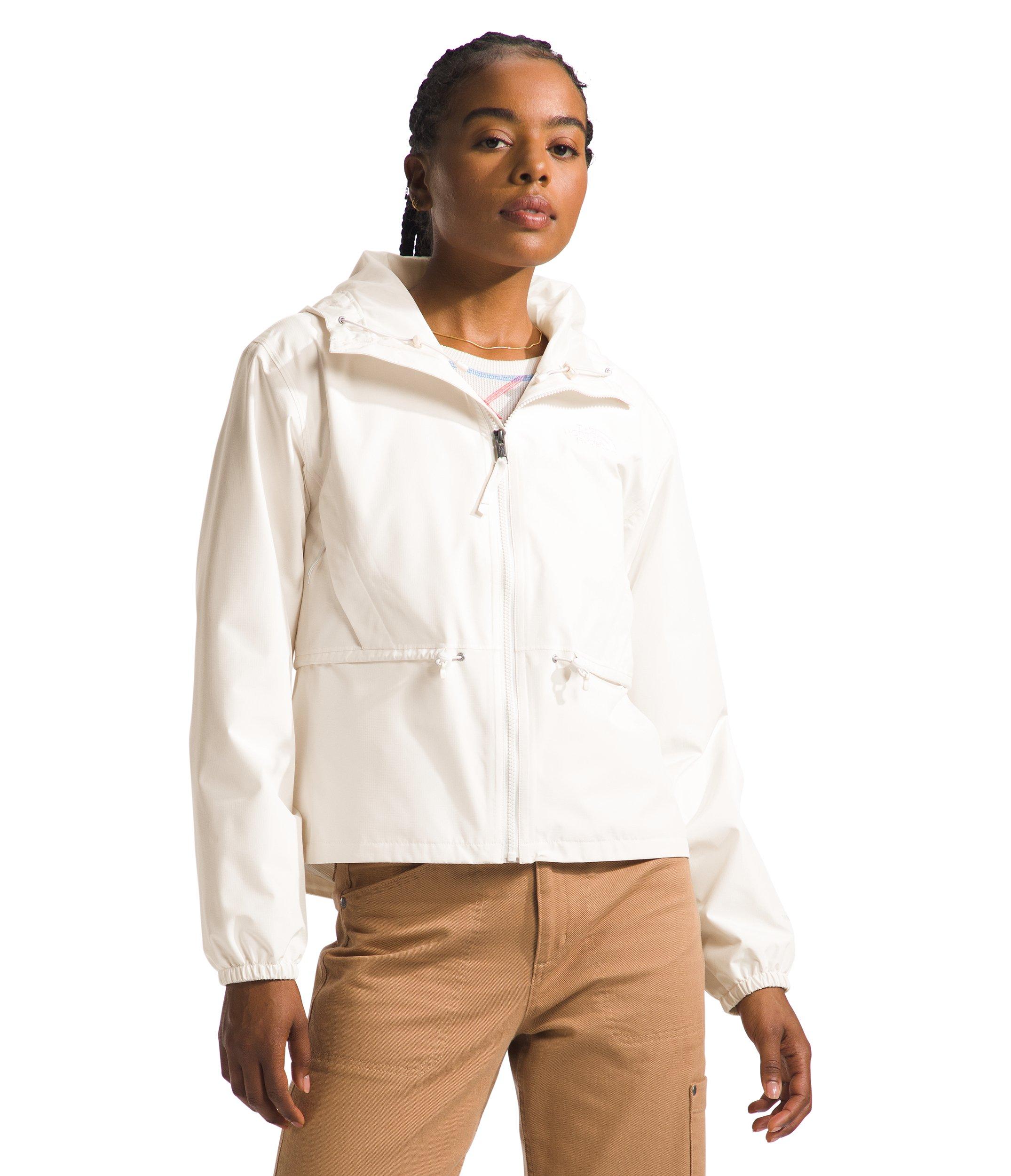 The North Face Women's Daybreak Rain Jacket - WHITE Thumbnail View 1