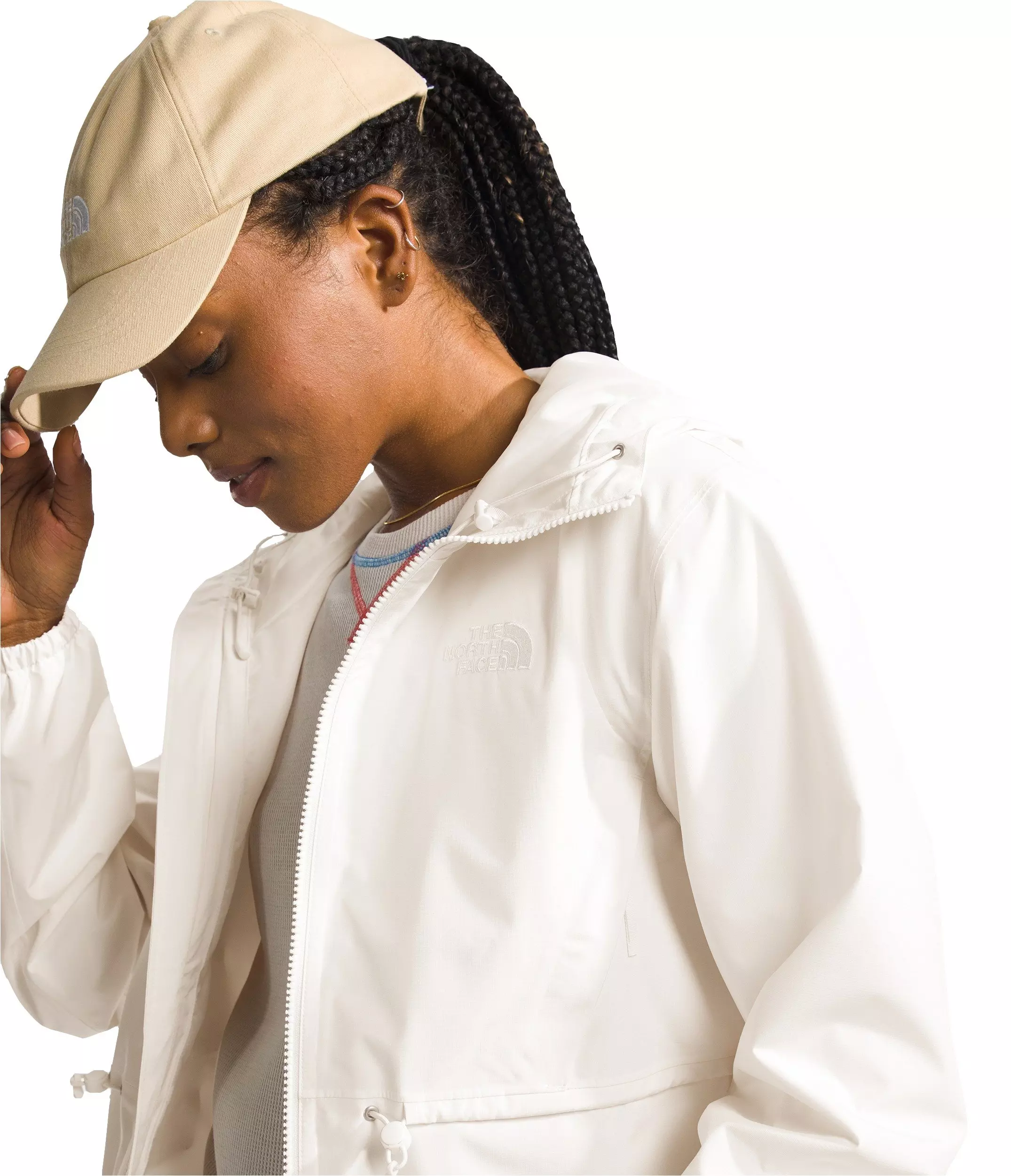 The North Face Women's Daybreak Rain Jacket - WHITE