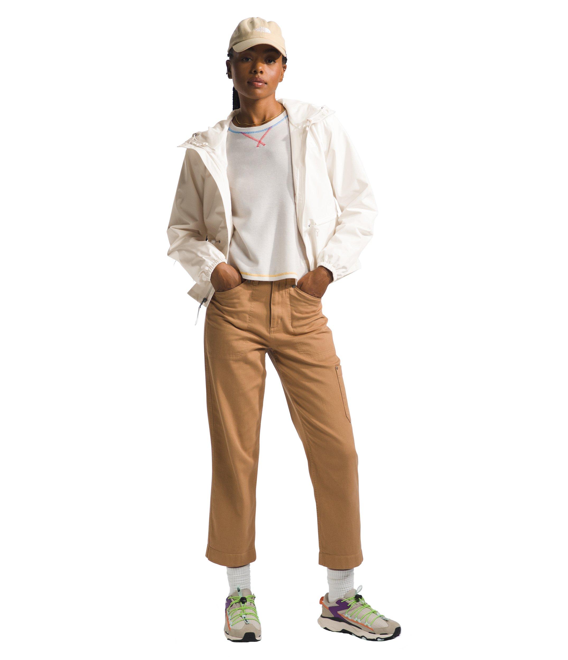 The North Face Women's Daybreak Rain Jacket - WHITE Thumbnail View 5