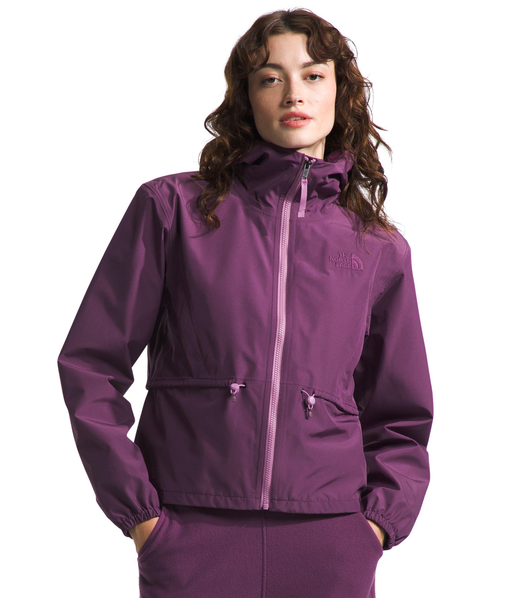 The North Face Women's Daybreak Rain Jacket - PURPLE Thumbnail View 1