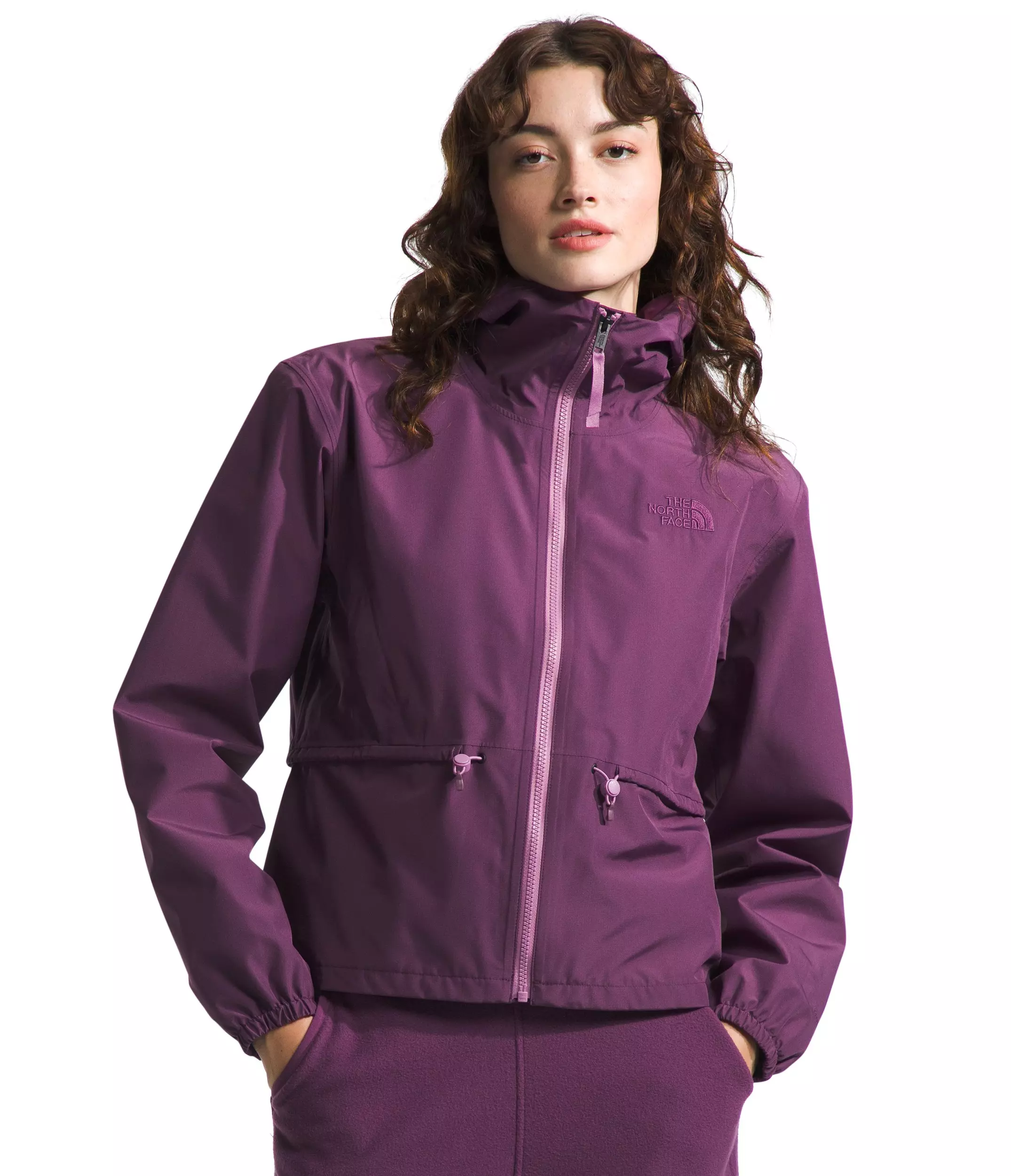 The North Face Women's Daybreak Rain Jacket - PURPLE