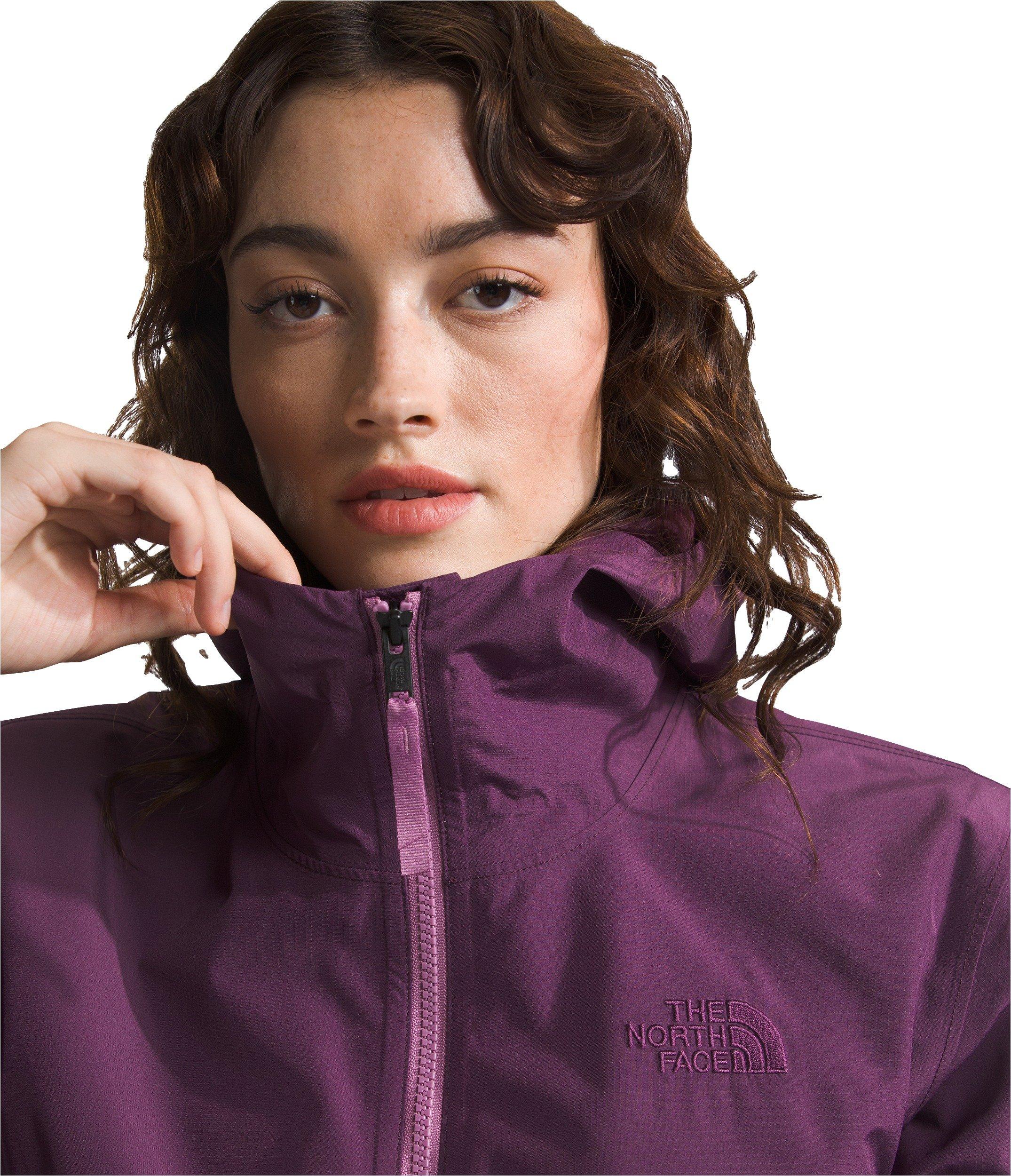 The North Face Women's Daybreak Rain Jacket - PURPLE Thumbnail View 4