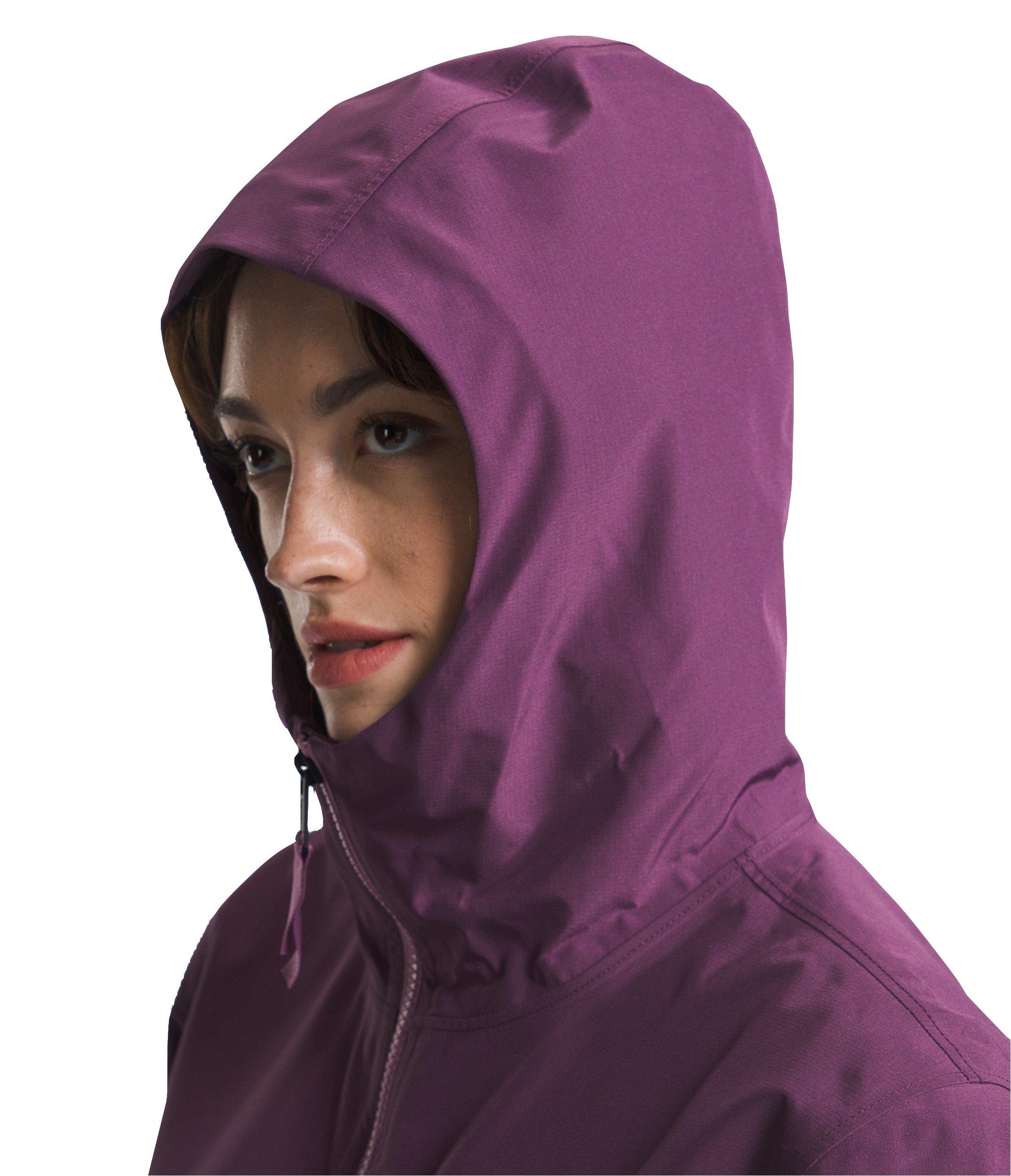 The North Face Women's Daybreak Rain Jacket - PURPLE Thumbnail View 5