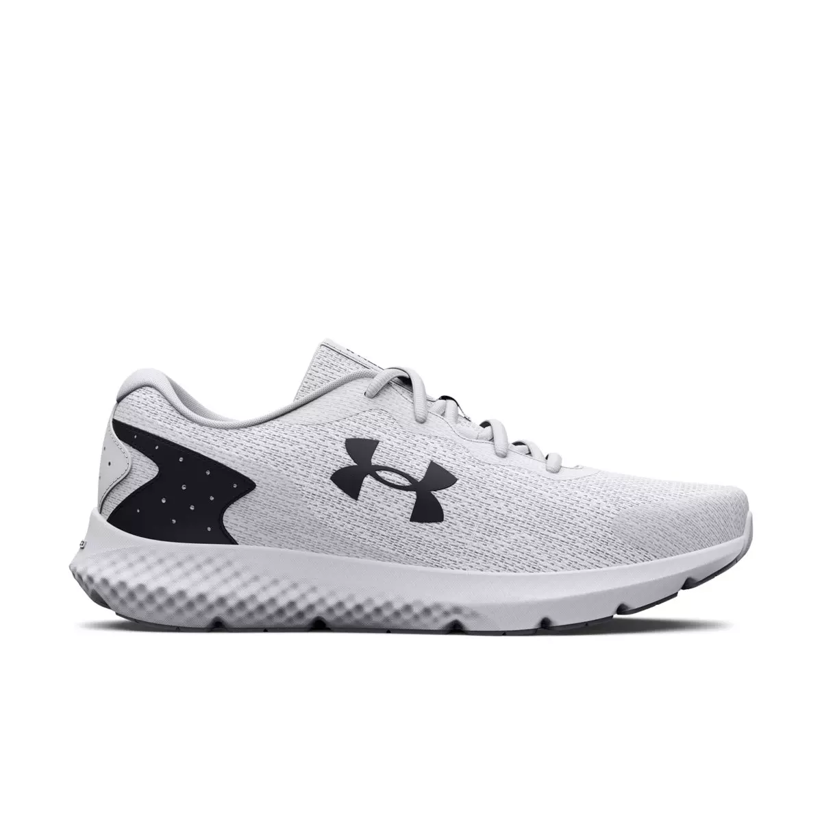 Under Armour Men's Charged Rogue 3 Knit Running Shoe, (001)  Black/White/Metallic Silver, 7 : : Clothing, Shoes & Accessories