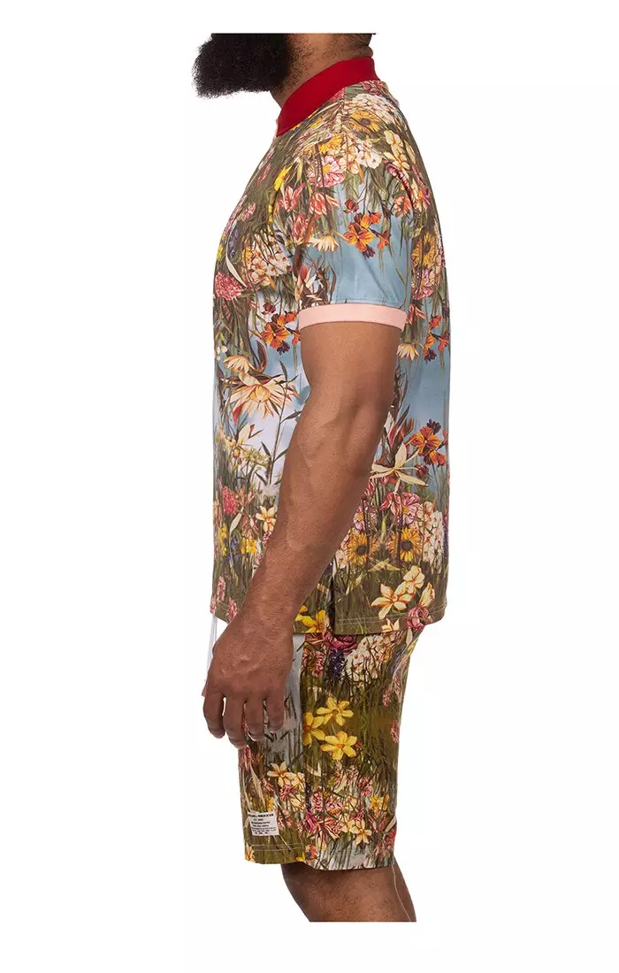 Hustle Gang Men's Greenfield Polo - Multi-Color - MULTI-COLOR