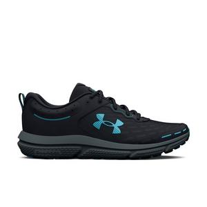 Under Armour Charged Assert 10 R "Black/Blue Surf" Men's Running Shoe