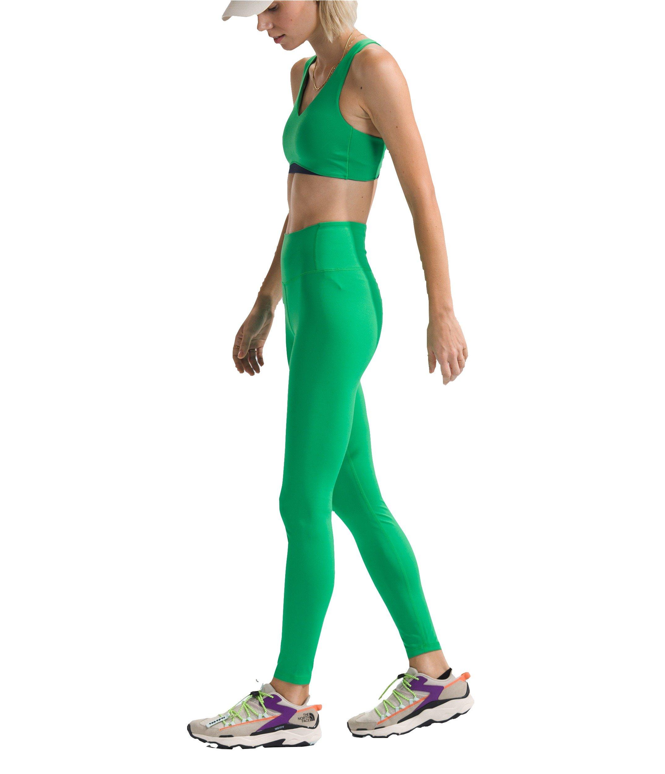 The North Face Women's Dune Sky Tights - GREEN Thumbnail View 3