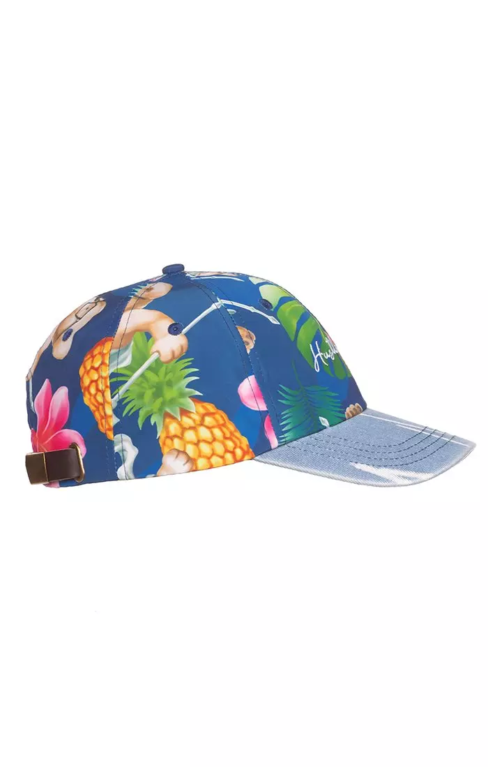 Hustle Gang Men's Sea Breeze Hat - Blue - BLUE
