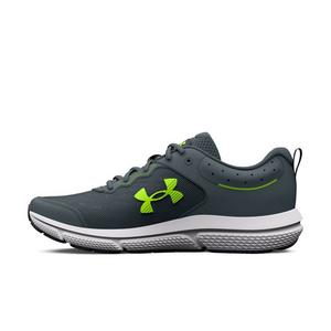 Under Armour Charged Assert 10 R "Gravel/Lime Surge" Men's Running Shoe