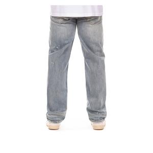 Hustle Gang Men's First Frost Relaxed Fit Light Wash Denim Jeans