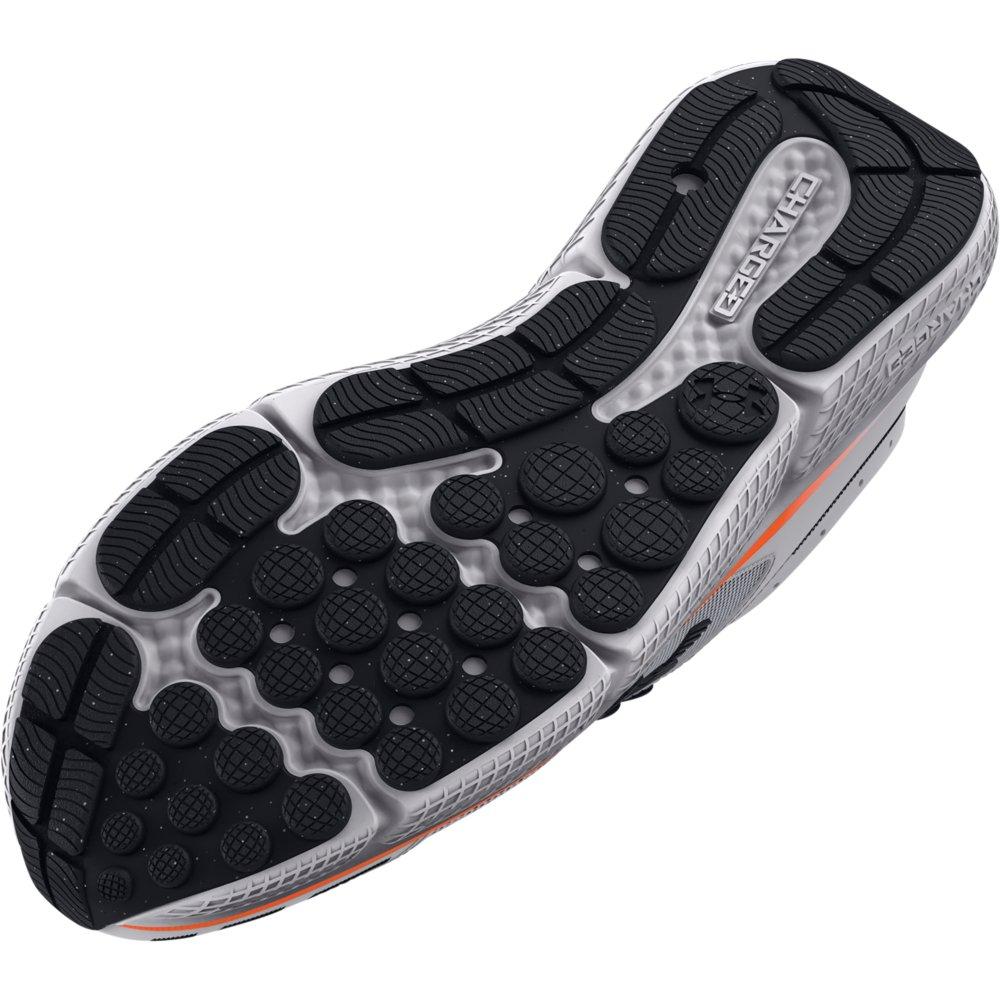 Under Armour Charged Assert 10 R "White/Black" Men's Running Shoe - WHITE/BLACK Thumbnail View 4