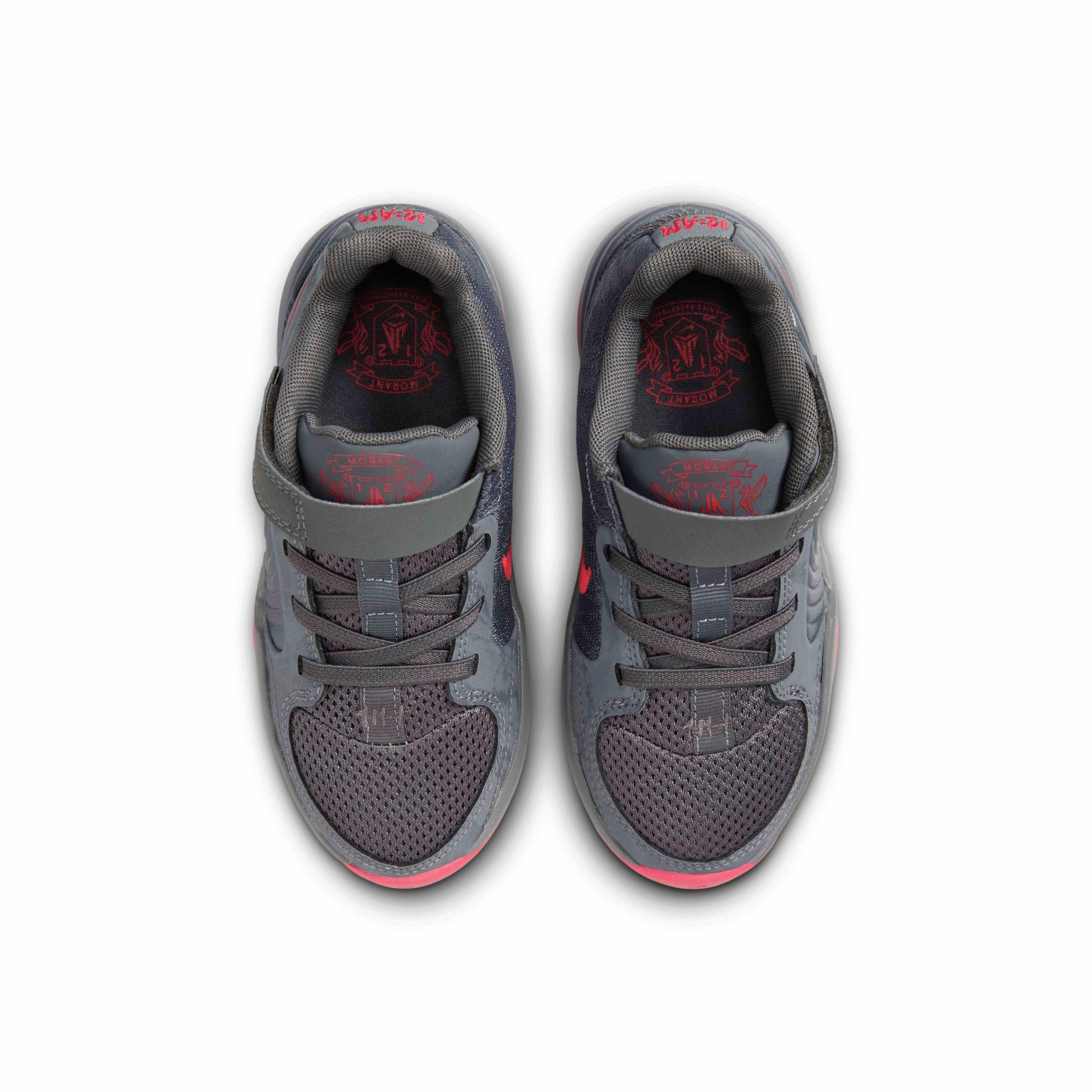 Nike Ja 2 Preschool Boys' "Iron Grey/Anthracite/Gym Red" Basketball Shoe