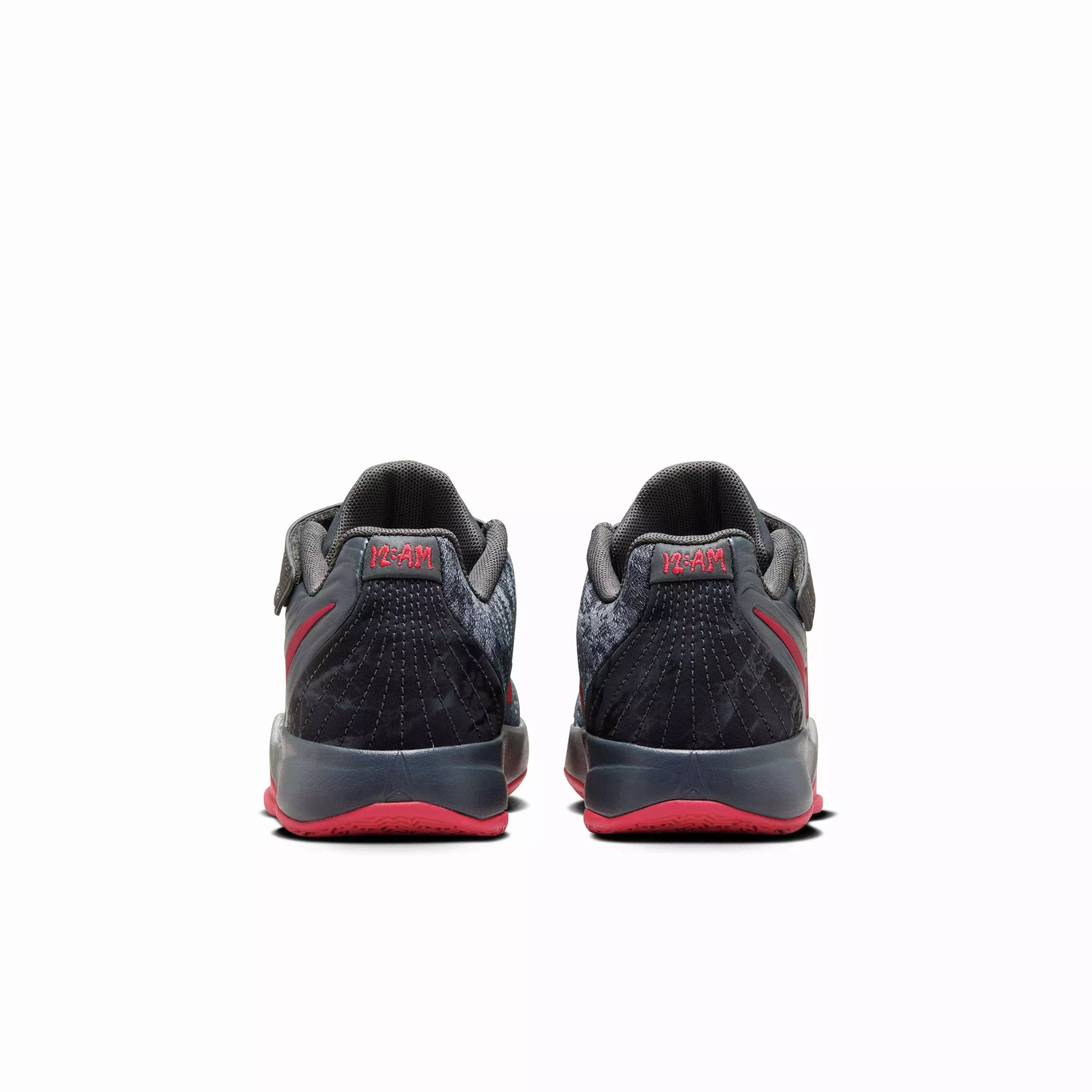 Nike Ja 2 "Iron Grey/Anthracite/Gym Red" Preschool Boys' Basketball Shoe - GREY/ANTHRACITE/RED