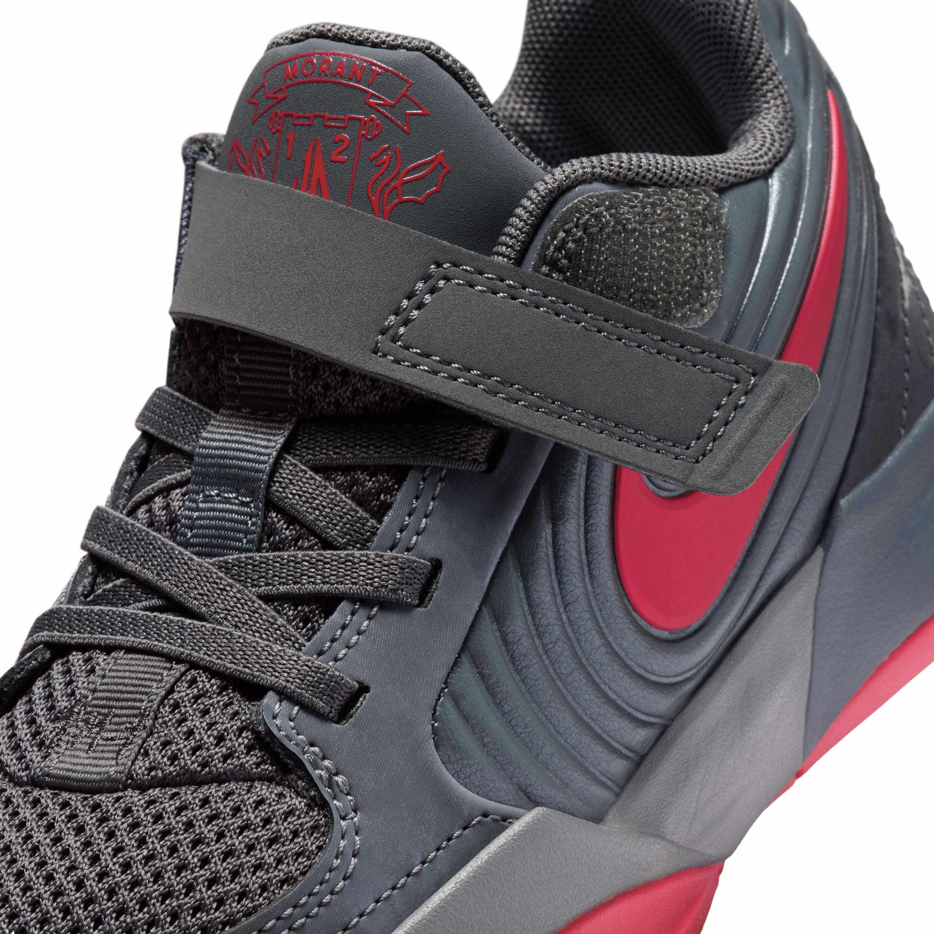 Nike Ja 2 Preschool Boys' "Iron Grey/Anthracite/Gym Red" Basketball Shoe