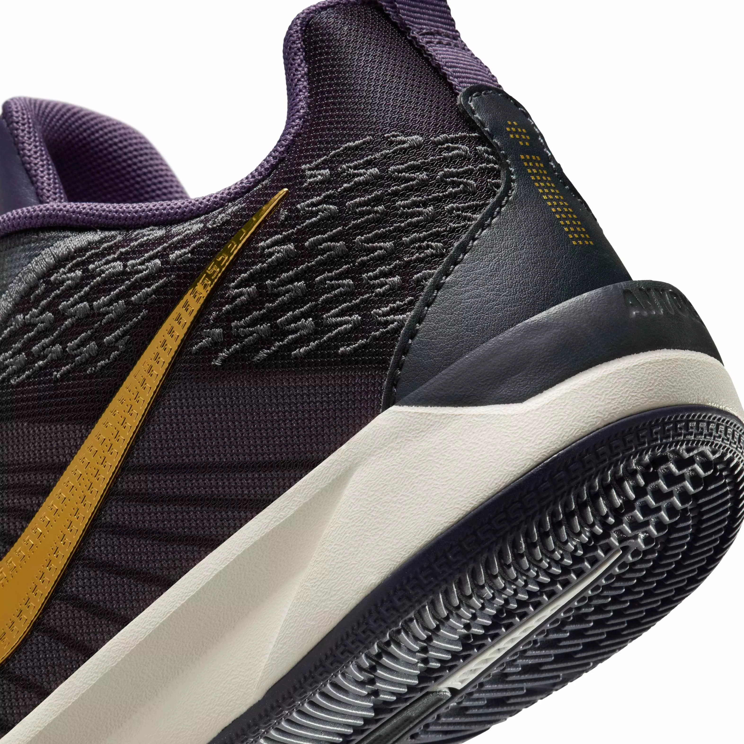 Nike Sabrina 2 "Dark Raisin/Anthracite/Pale Ivory/Metallic Gold" Grade School Boys' Basketball Shoe - DK RAISIN/ANTHRACITE/IVORY/GOLD